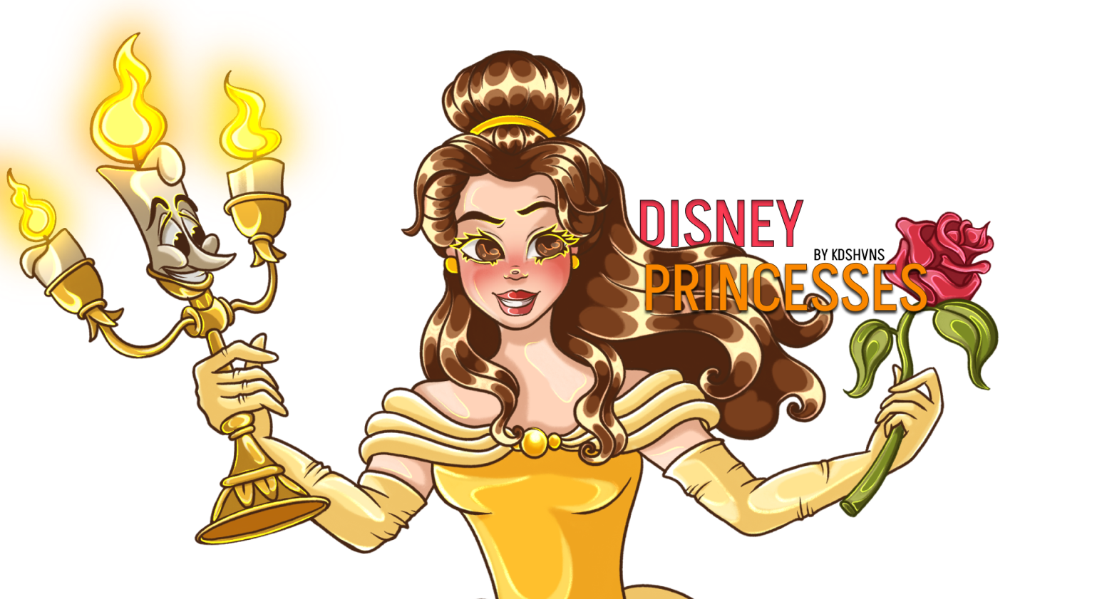 DYSNEY PRINCESSES — Изображение №1 — Иллюстрация, Маркетинг на Dprofile