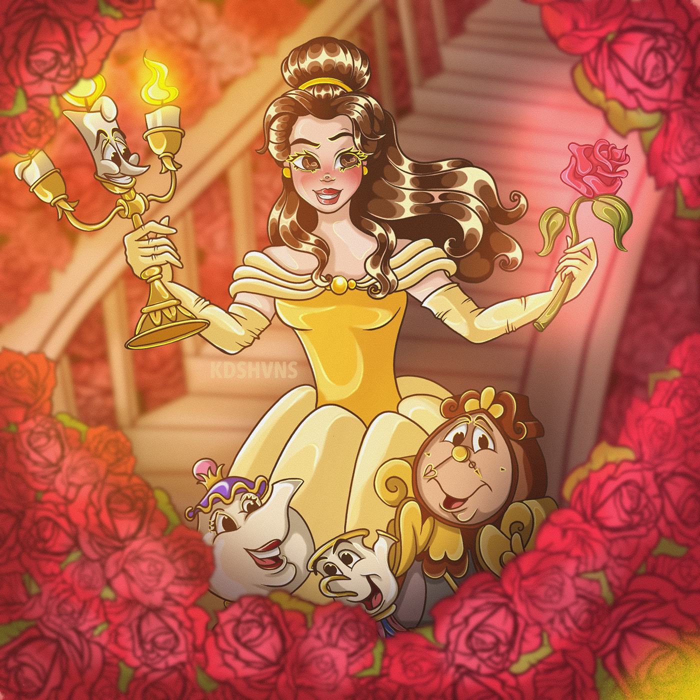 DYSNEY PRINCESSES — Изображение №3 — Иллюстрация, Маркетинг на Dprofile