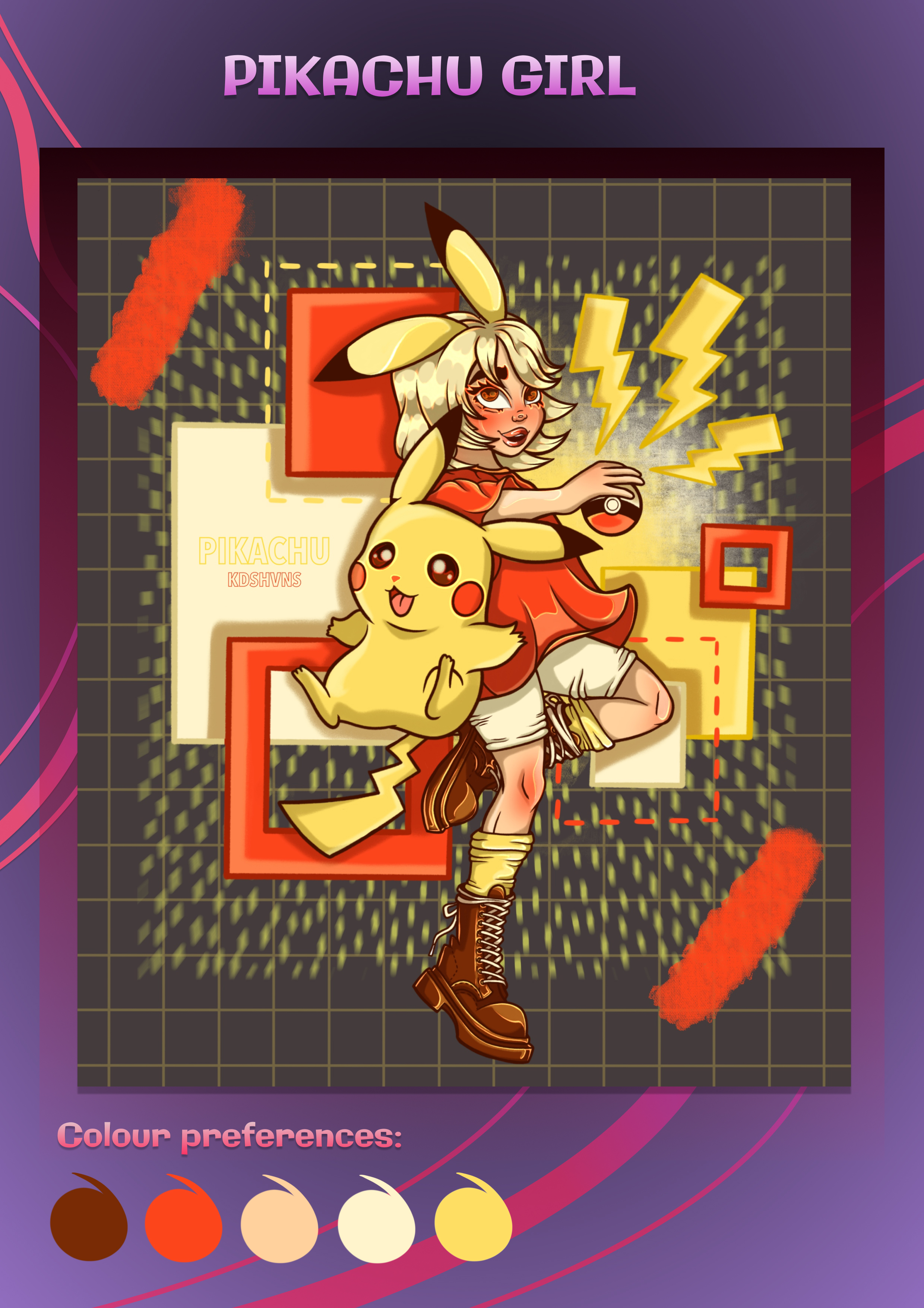 Pokemon girls — Изображение №6 — Иллюстрация на Dprofile