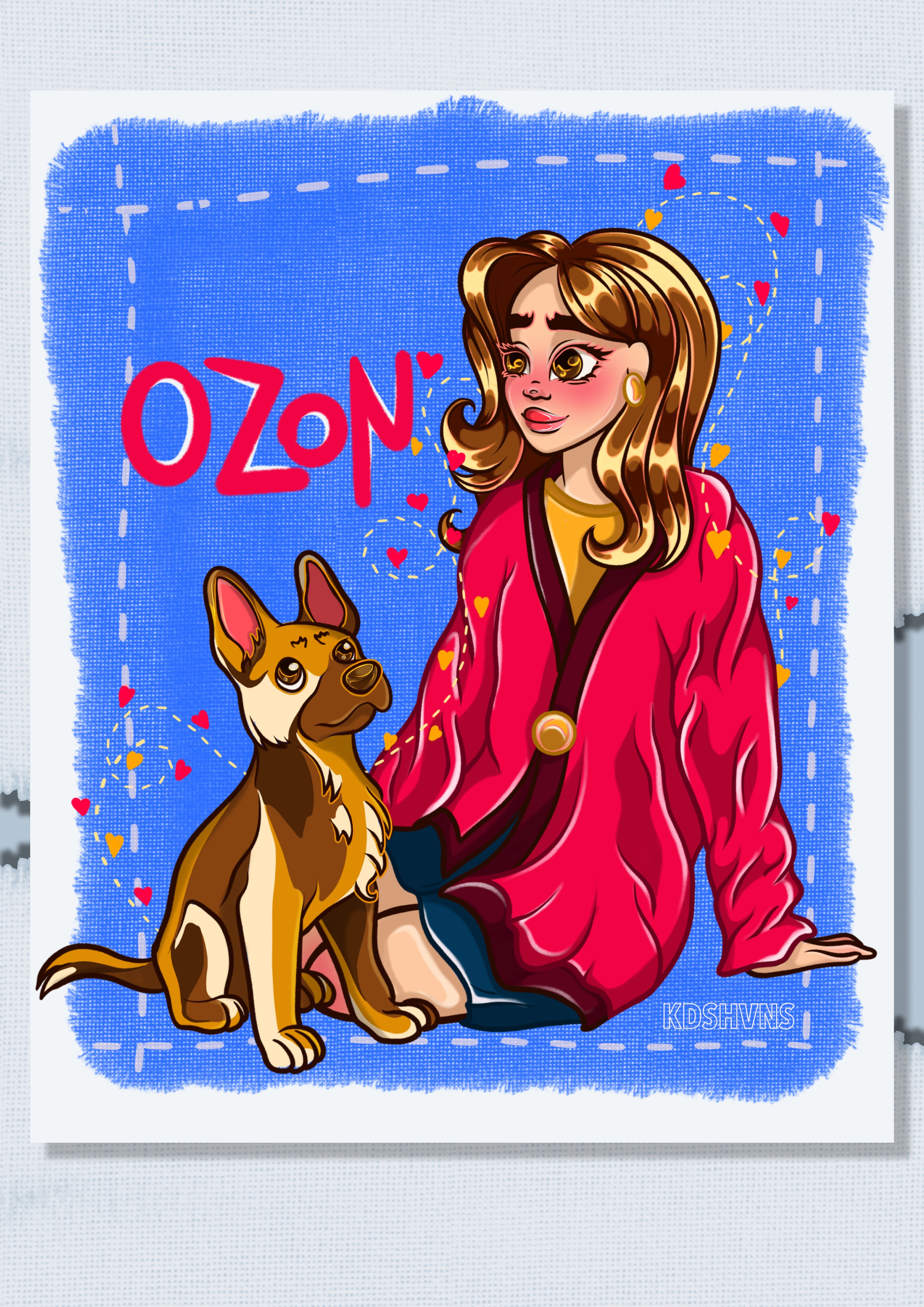 Illustration for OZON ballon contest — Изображение №2 — Иллюстрация на Dprofile