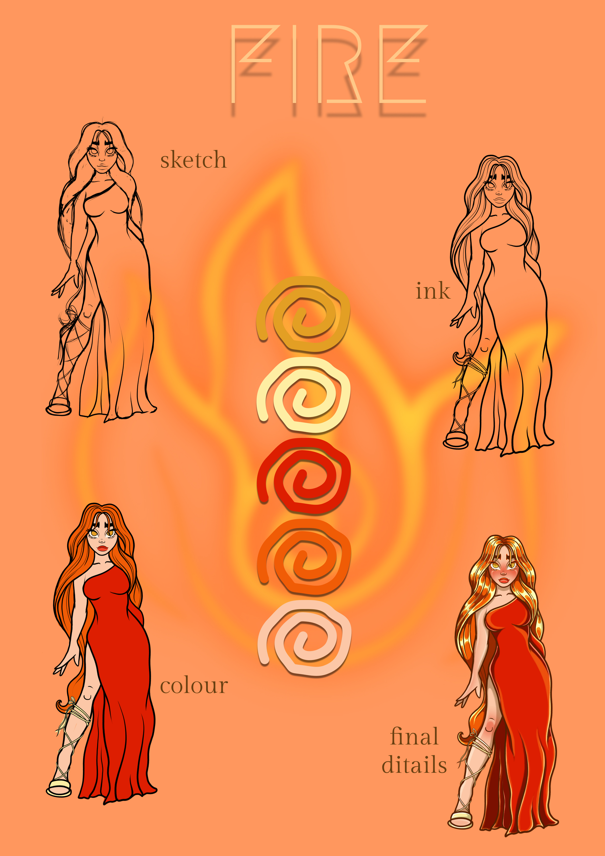 4 ELEMENTS — Изображение №5 — Иллюстрация на Dprofile