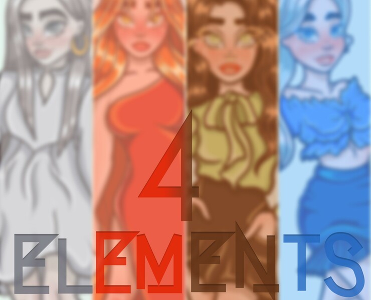 4 ELEMENTS — Иллюстрация на Dprofile