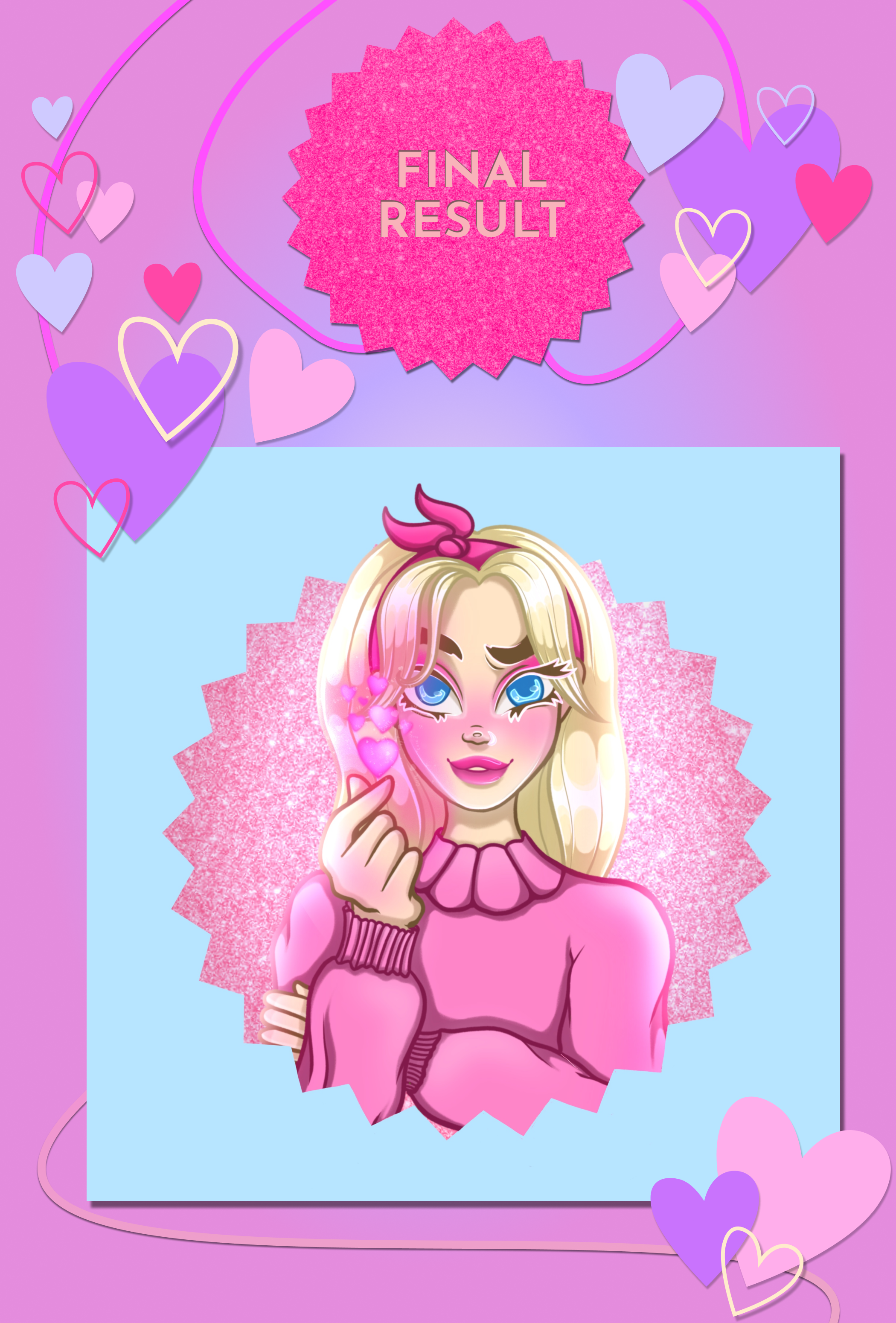 Иллюстрация в стиле Barbie — Изображение №4 — Иллюстрация на Dprofile