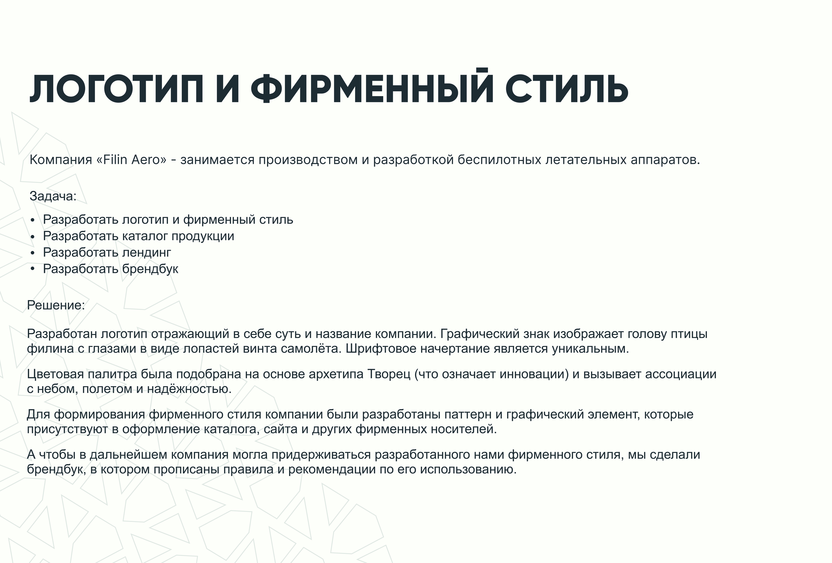 Filin Aero — Изображение №2 — Брендинг, Графика на Dprofile