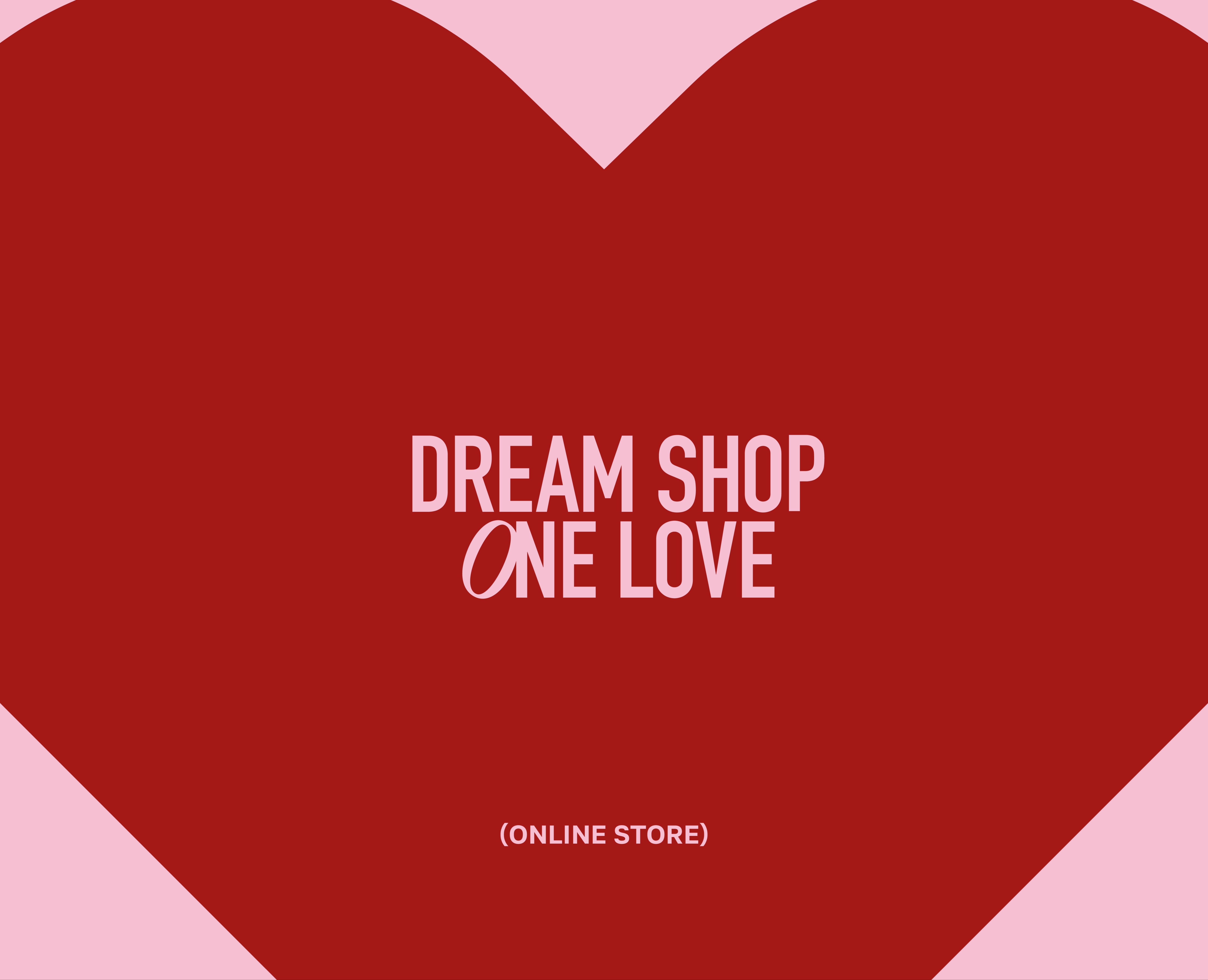 DREAM SHOP ONE LOVE | Логотип и айдентика бренда одежды на Dprofile