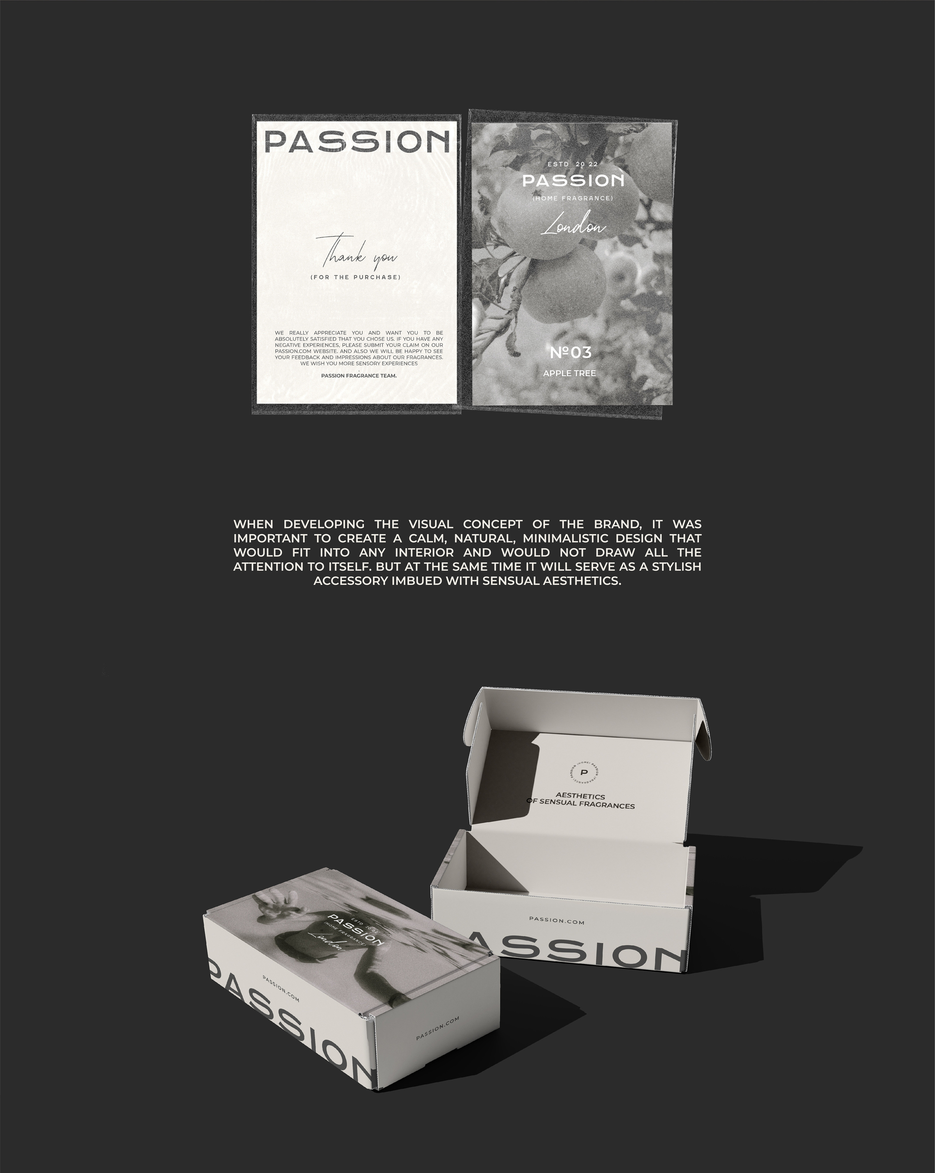 Brand Identity | Passion | Fragrances for home — Изображение №2 — Брендинг на Dprofile