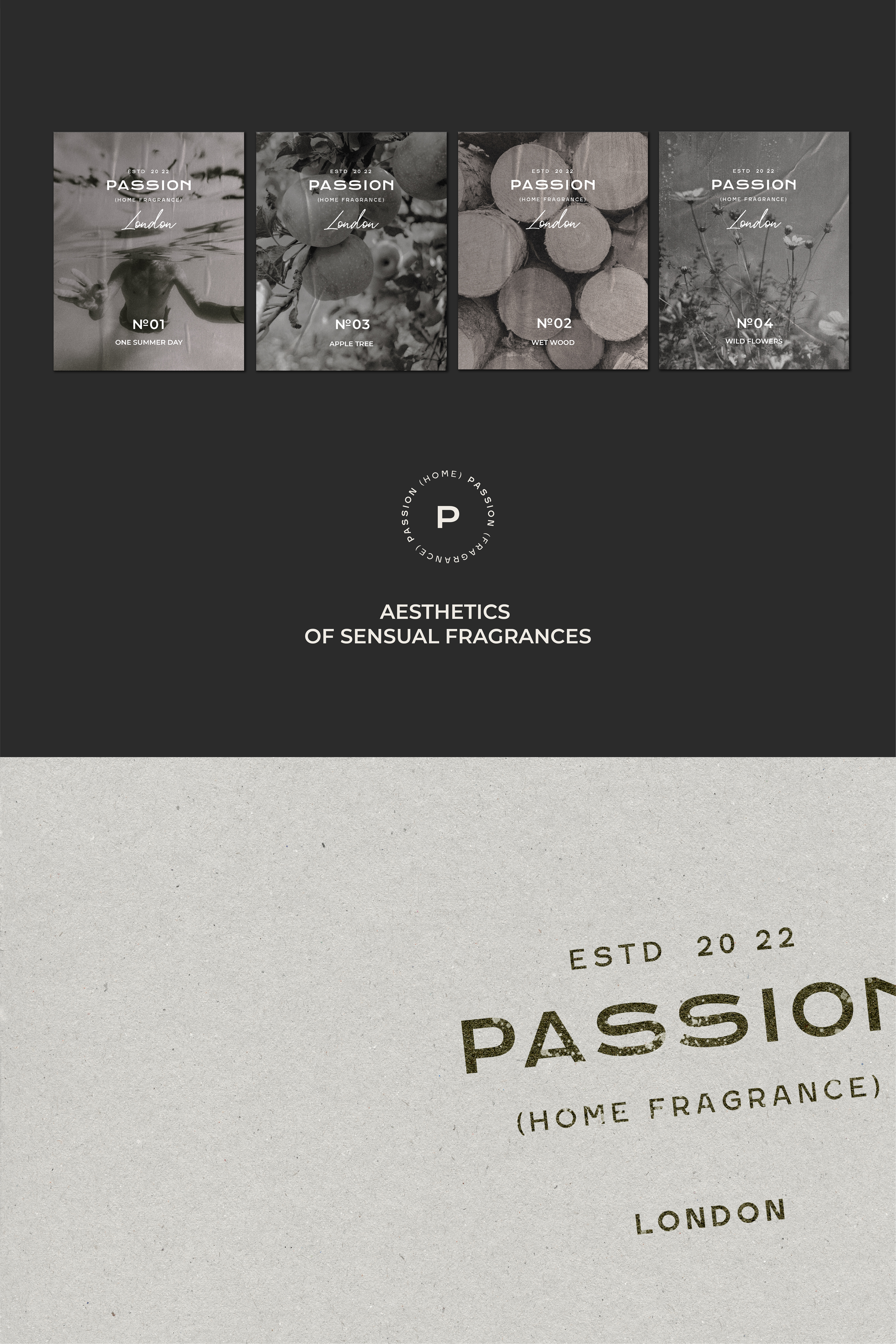 Brand Identity | Passion | Fragrances for home — Изображение №5 — Брендинг на Dprofile