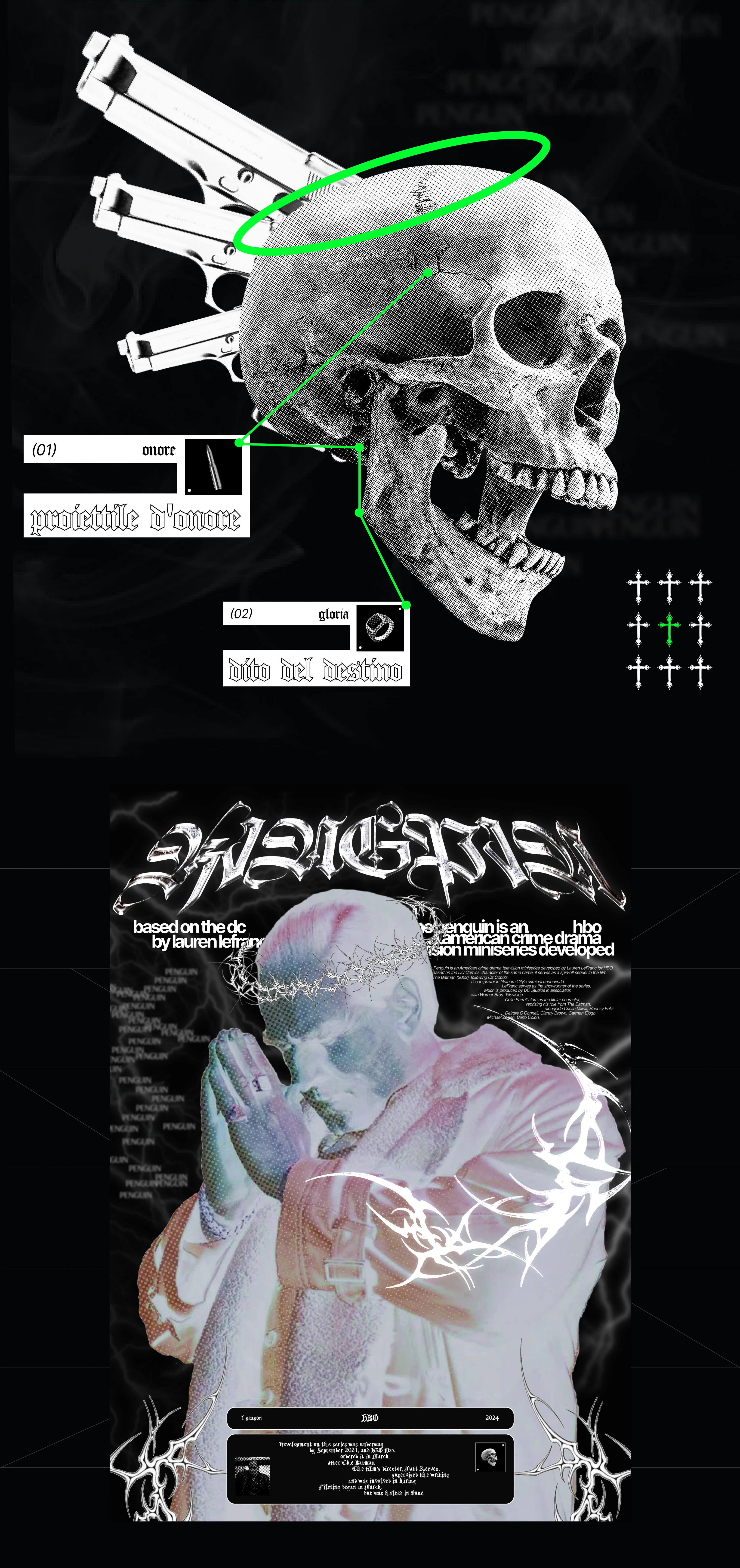 The Penguin HBO [poster collection] — Изображение №4 — Иллюстрация, Графика на Dprofile