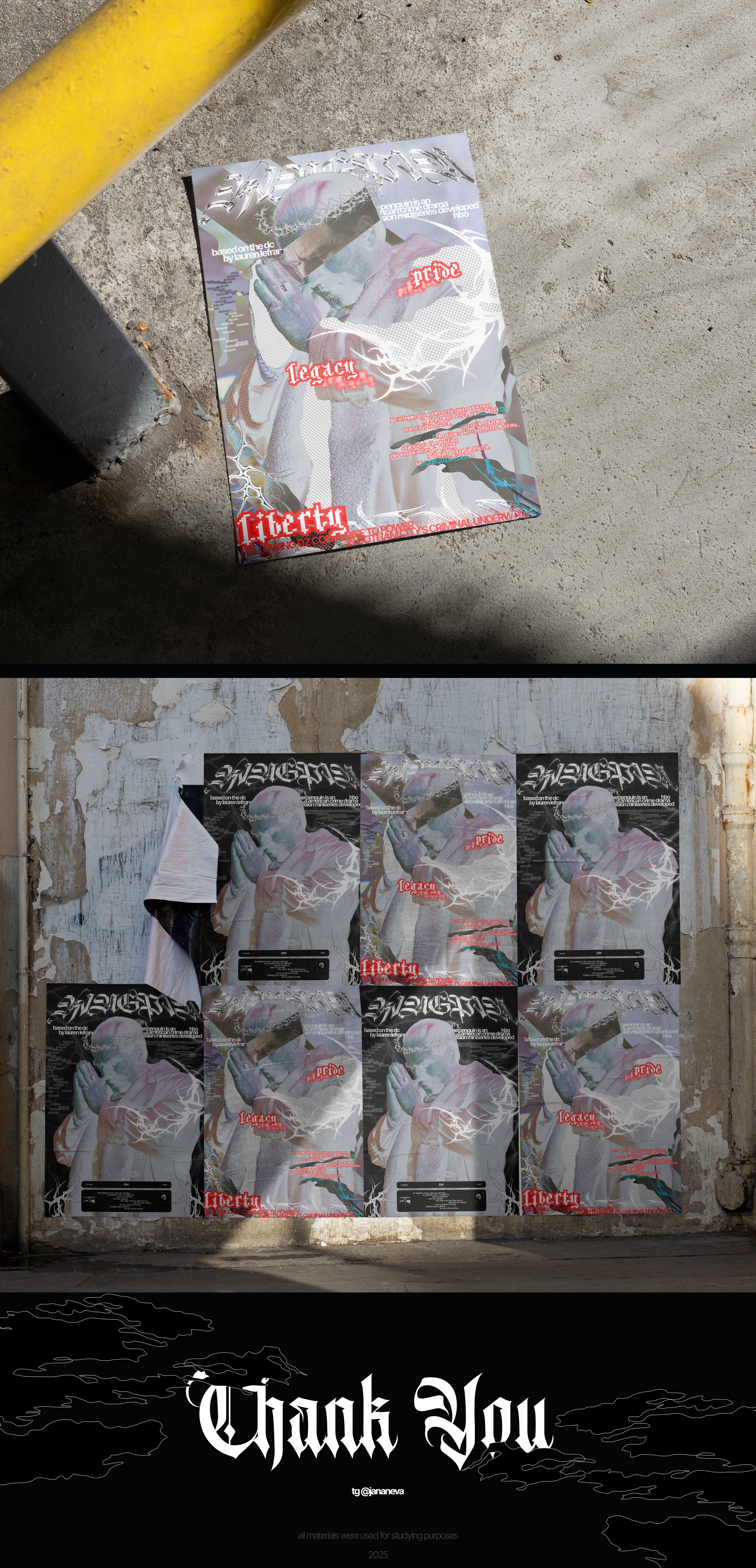 The Penguin HBO [poster collection] — Изображение №5 — Иллюстрация, Графика на Dprofile