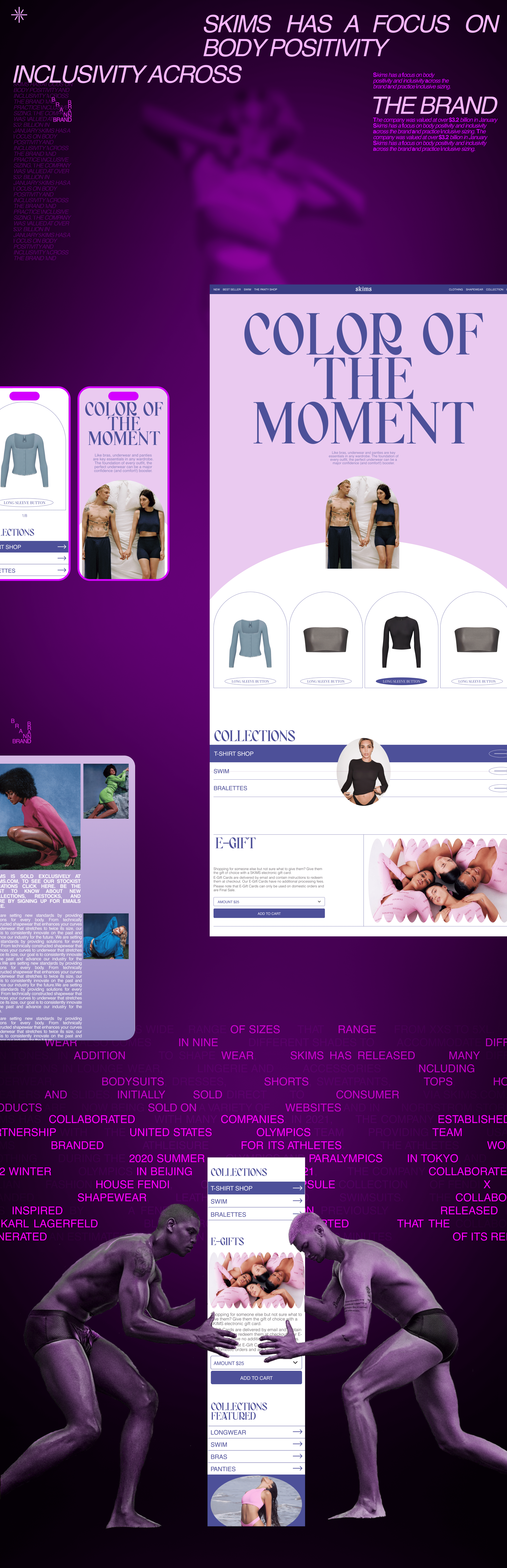 SKIMS [redesign concept] — Изображение №1 — Интерфейсы на Dprofile