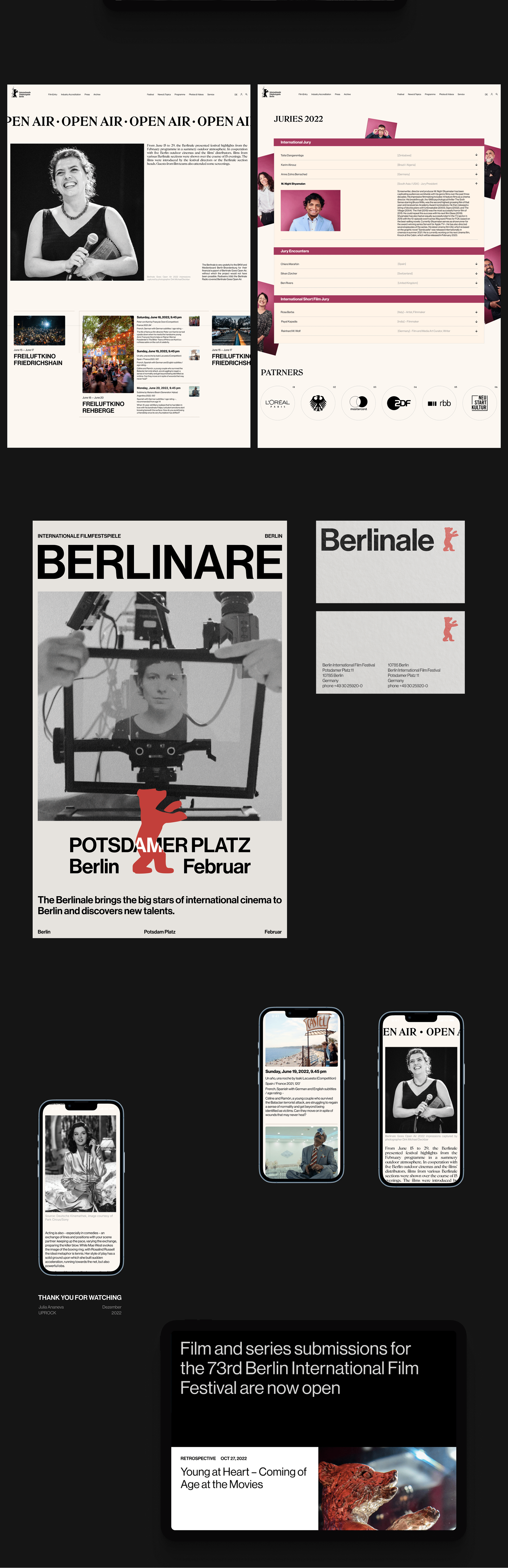 BERLINARE | Corporate Redesign — Изображение №5 — Интерфейсы на Dprofile