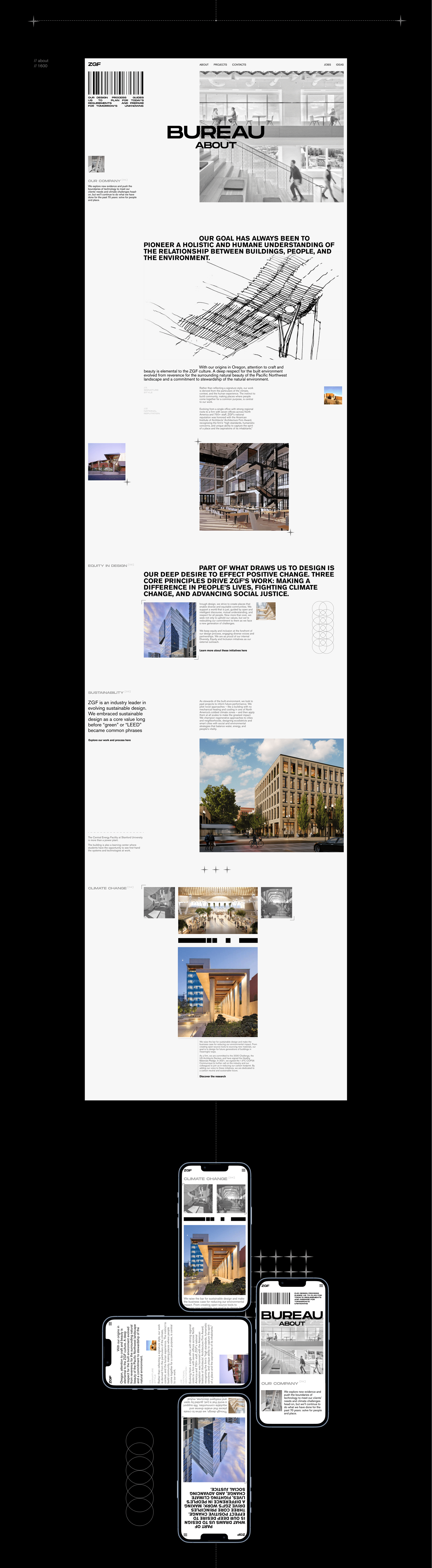 ZGF | Corporate redesign — Изображение №4 — Интерфейсы на Dprofile