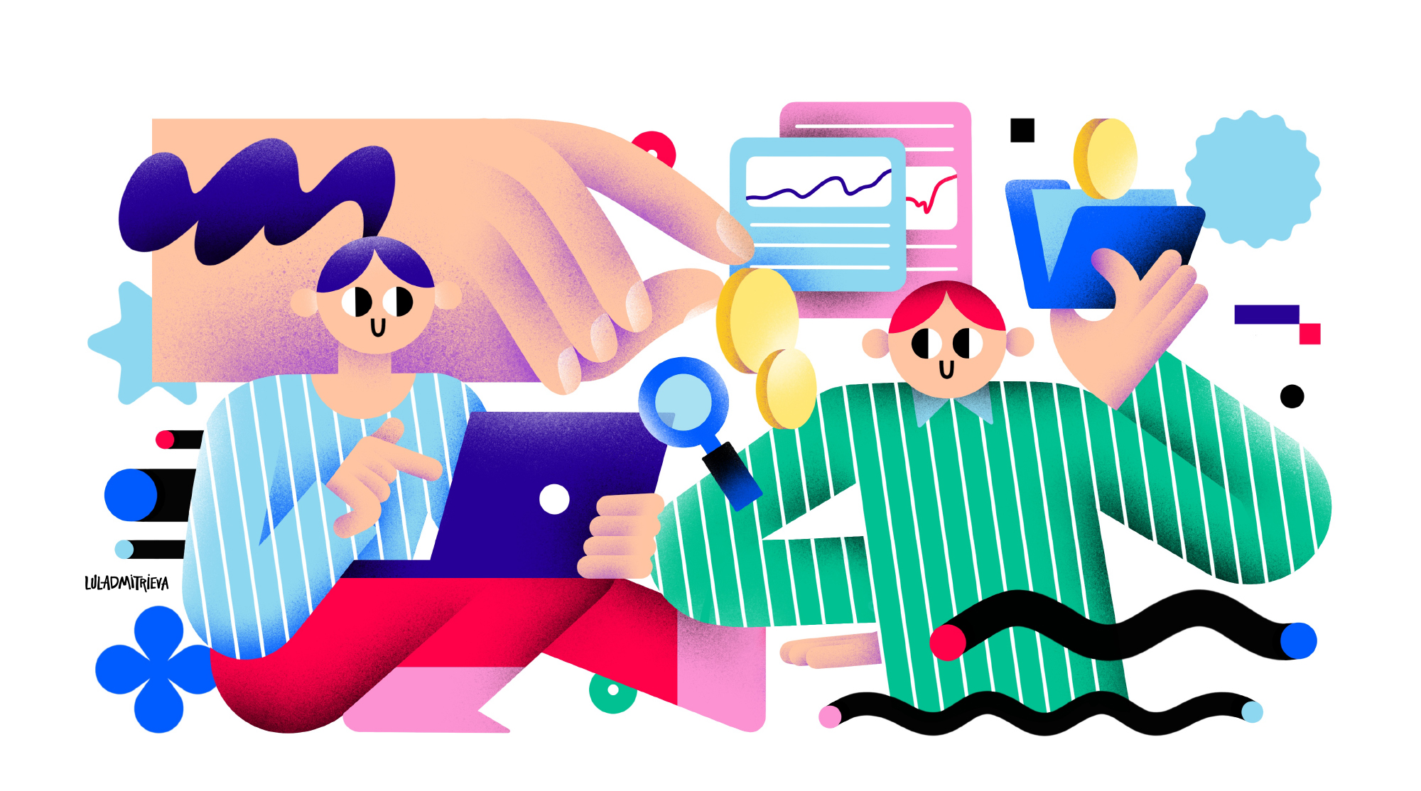 Иллюстрации для кодекса ТМК group — Изображение №5 — Иллюстрация, Графика на Dprofile