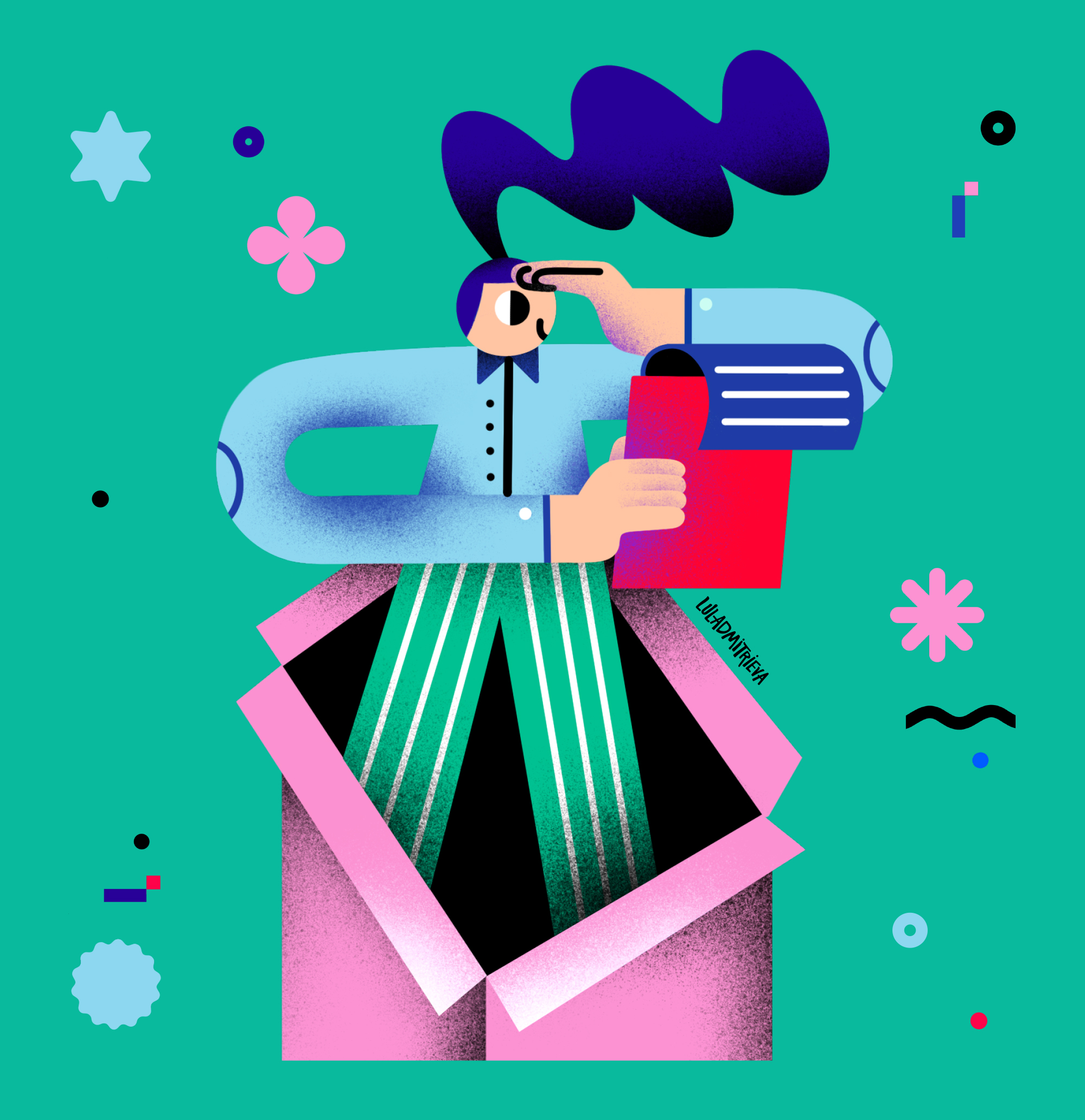Иллюстрации для кодекса ТМК group — Изображение №4 — Иллюстрация, Графика на Dprofile