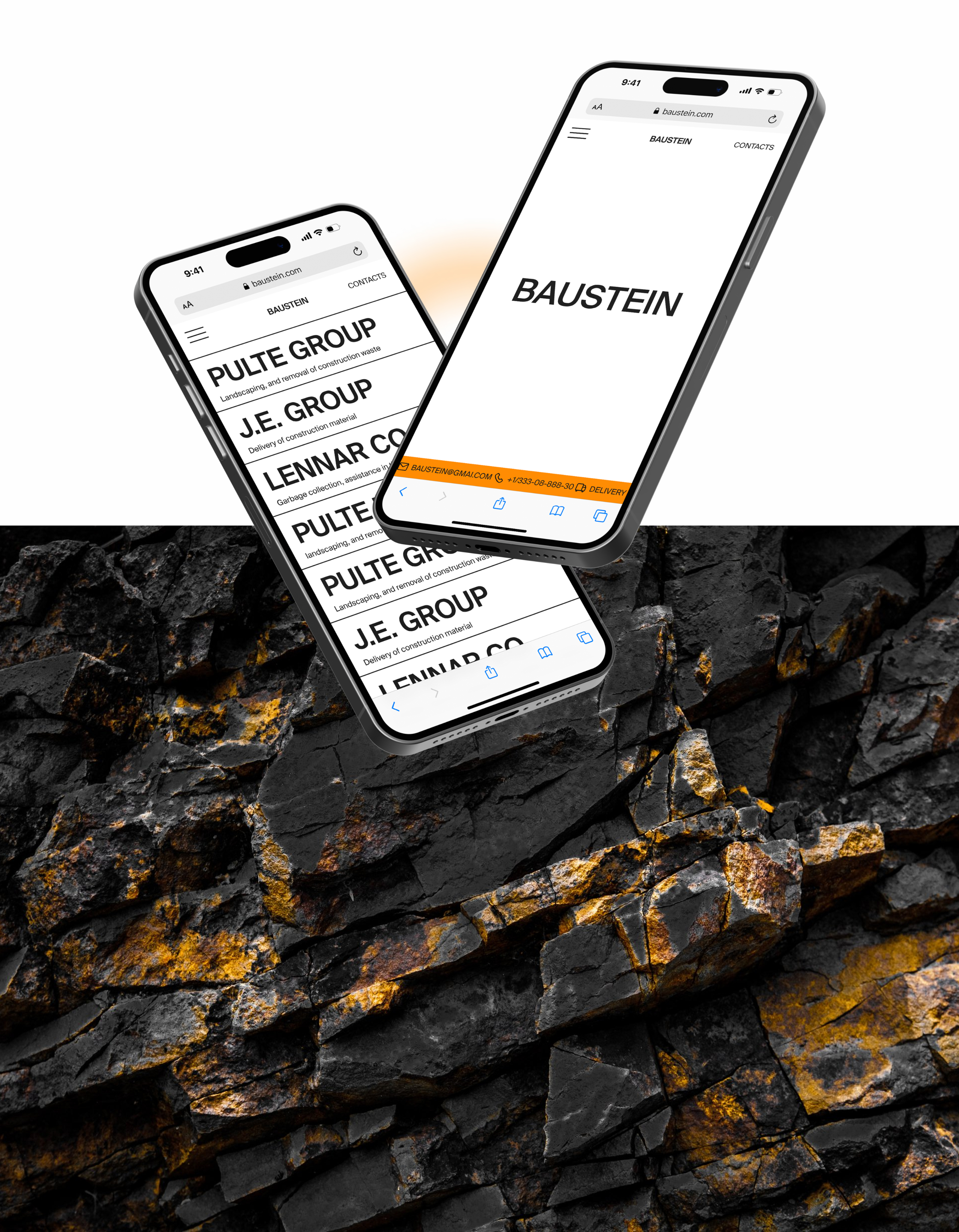Baustein, web-design — Изображение №8 — Интерфейсы, Брендинг на Dprofile