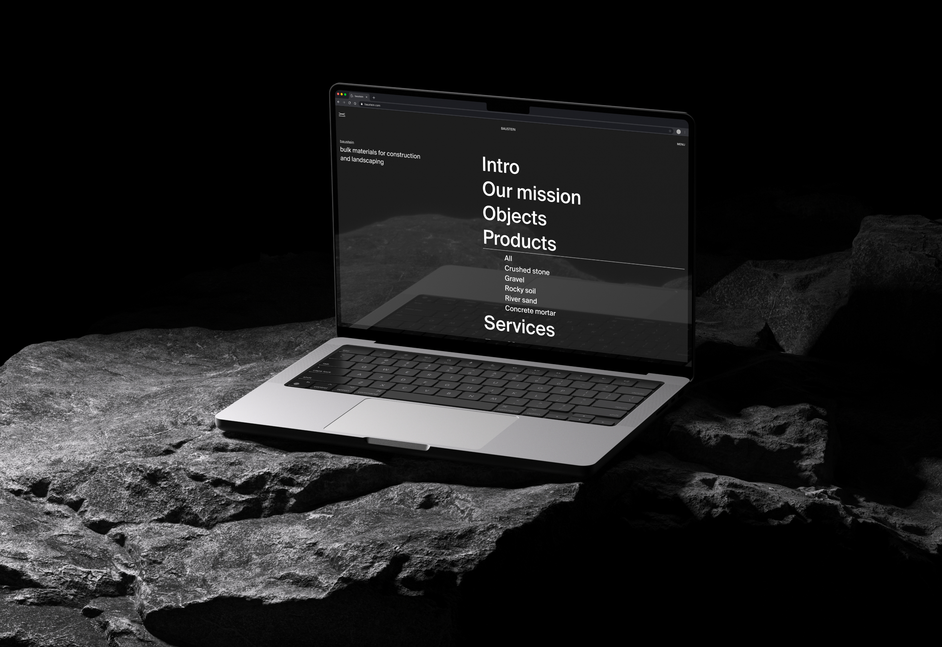 Baustein, web-design — Изображение №3 — Интерфейсы, Брендинг на Dprofile