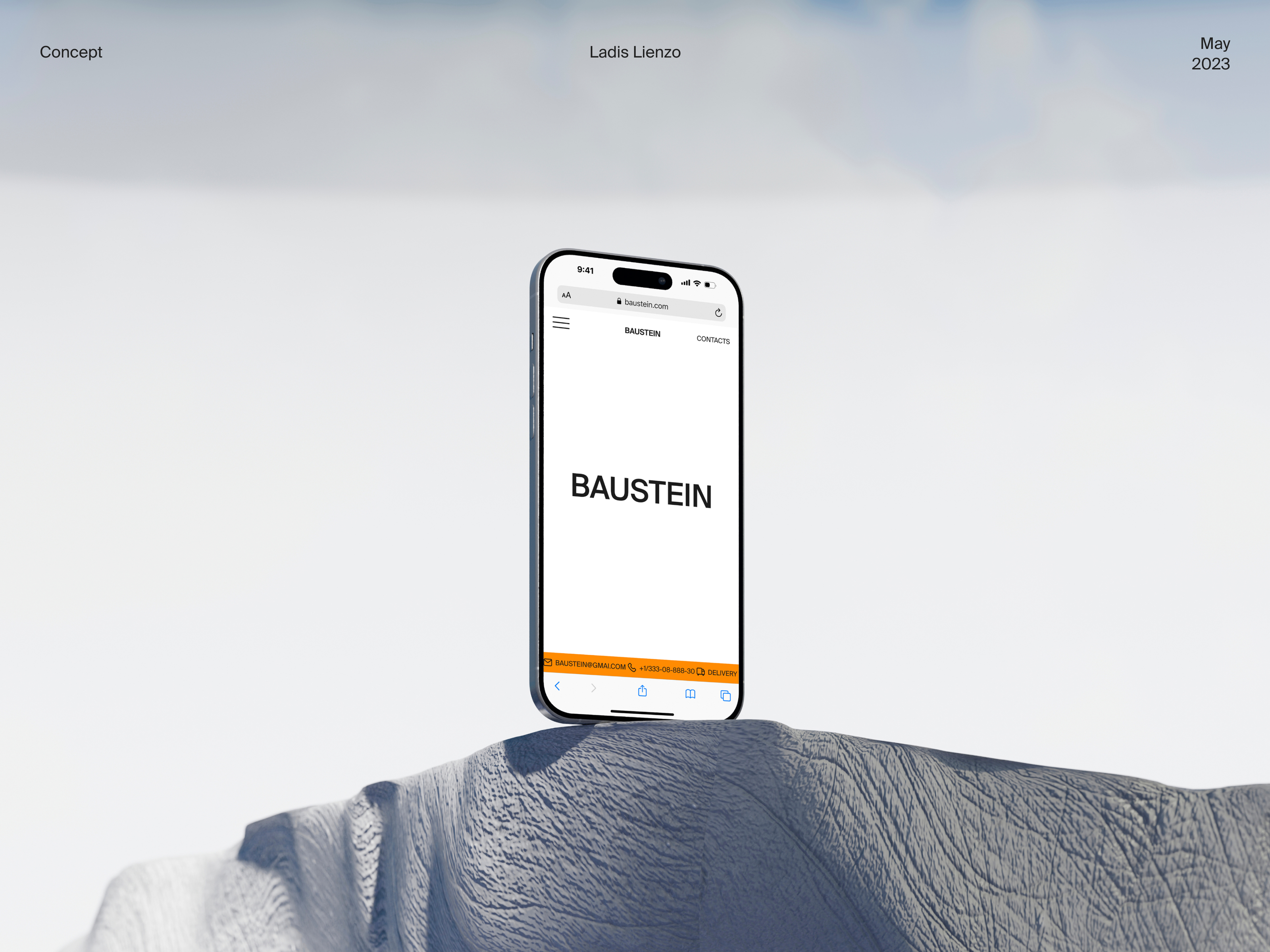Baustein, web-design — Изображение №1 — Интерфейсы, Брендинг на Dprofile