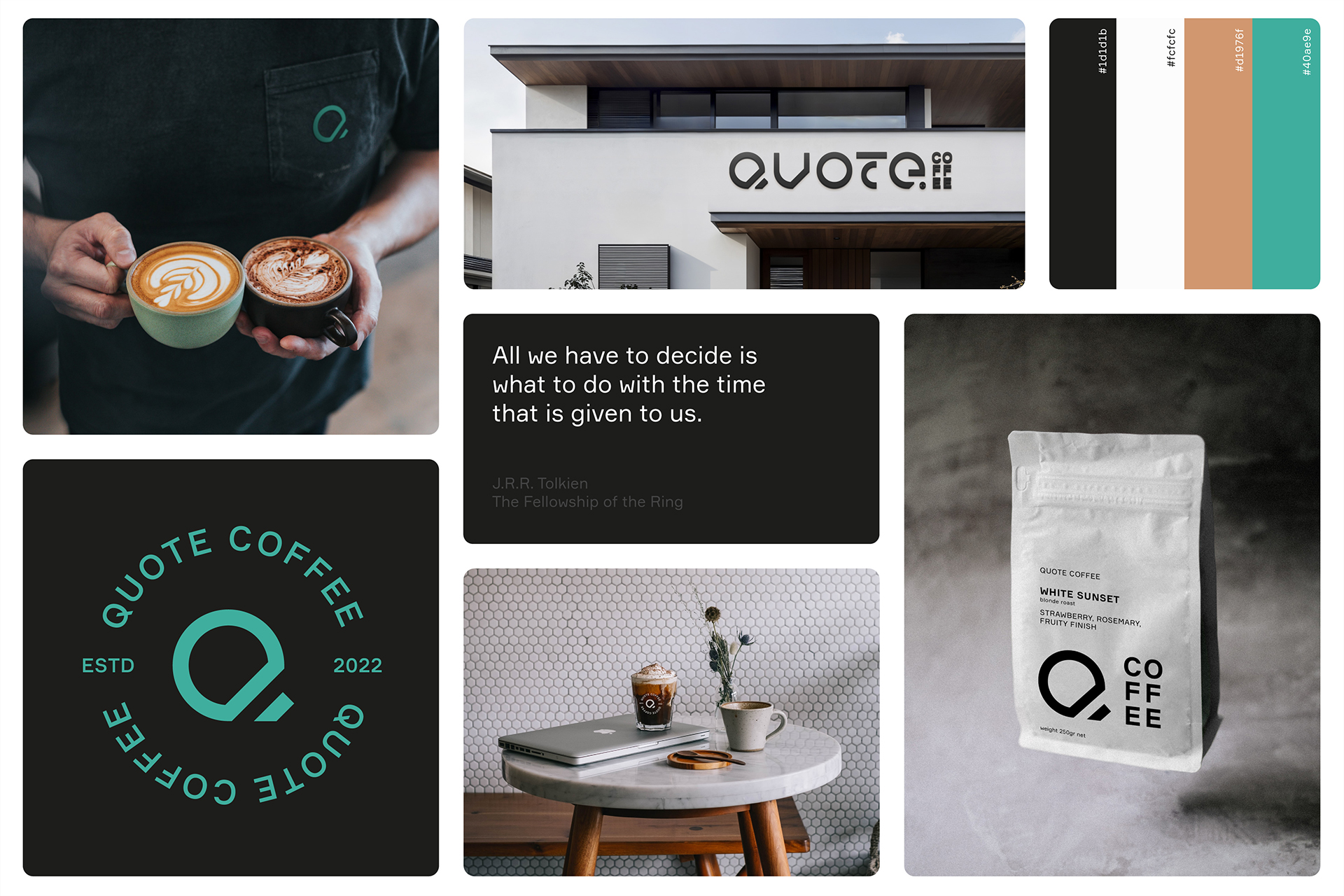 Quote Coffee — Изображение №1 — Брендинг на Dprofile