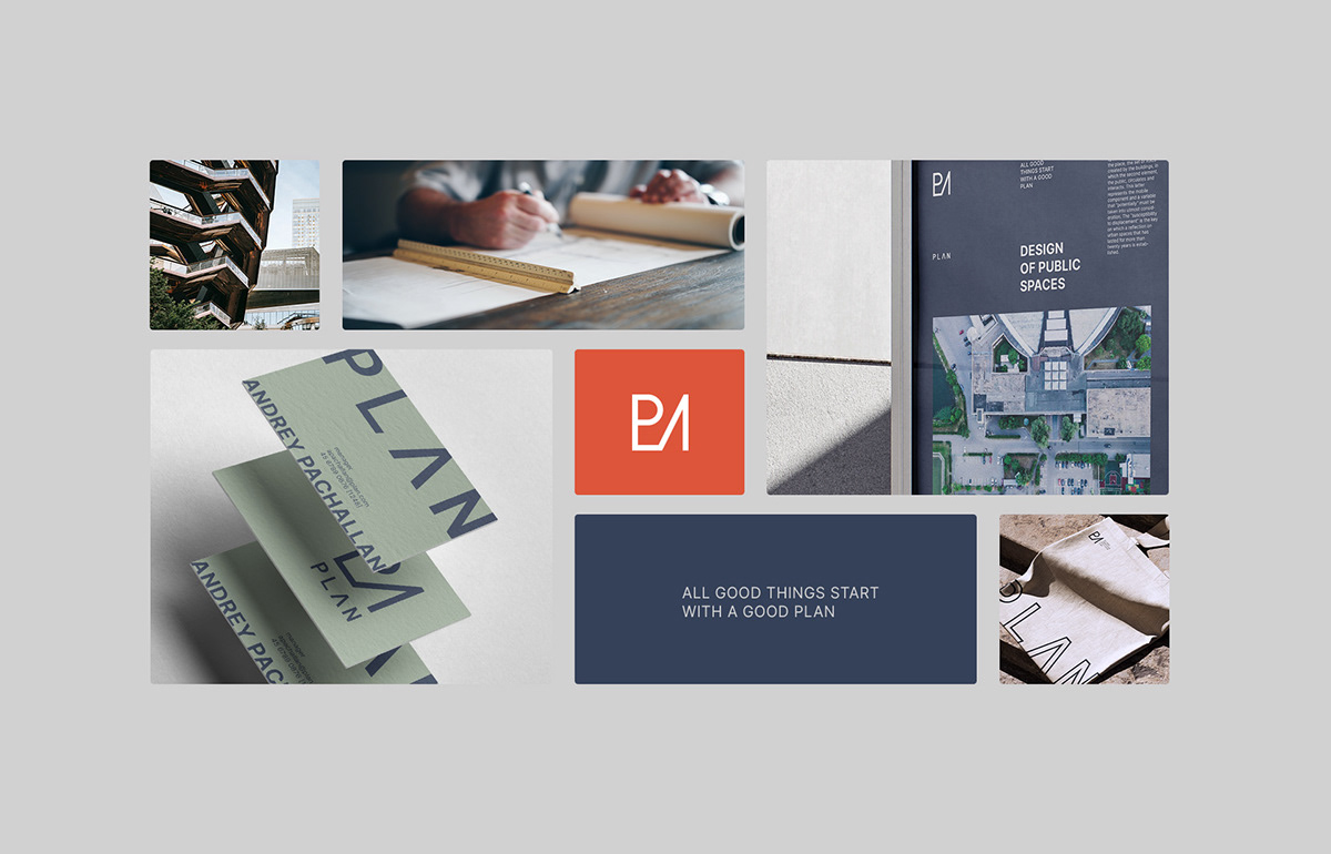 PLAN / branding identity — Изображение №2 — Брендинг, Графика на Dprofile