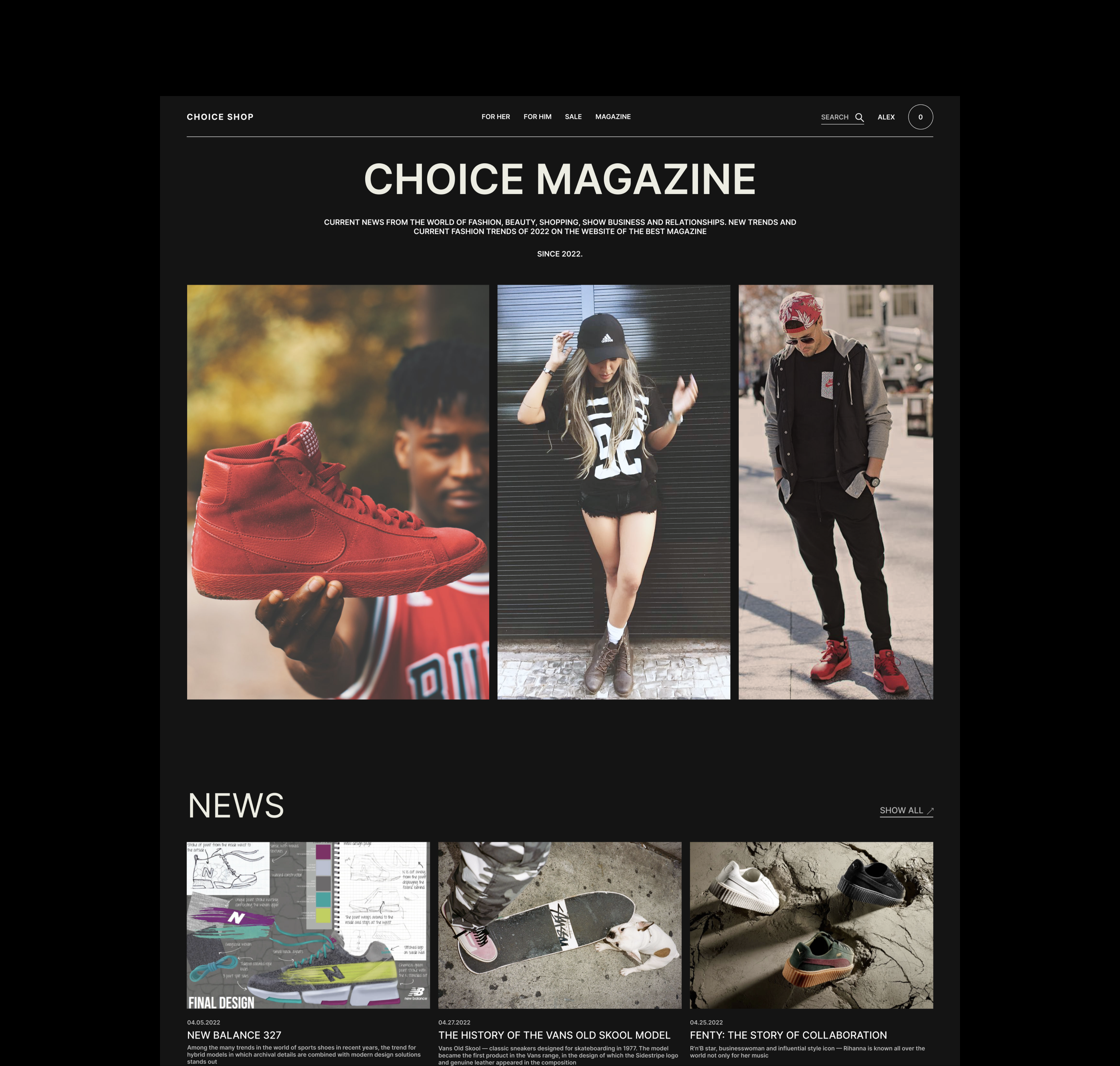 CHOICE - ECommerce store — Изображение №16 — Интерфейсы, Маркетинг на Dprofile