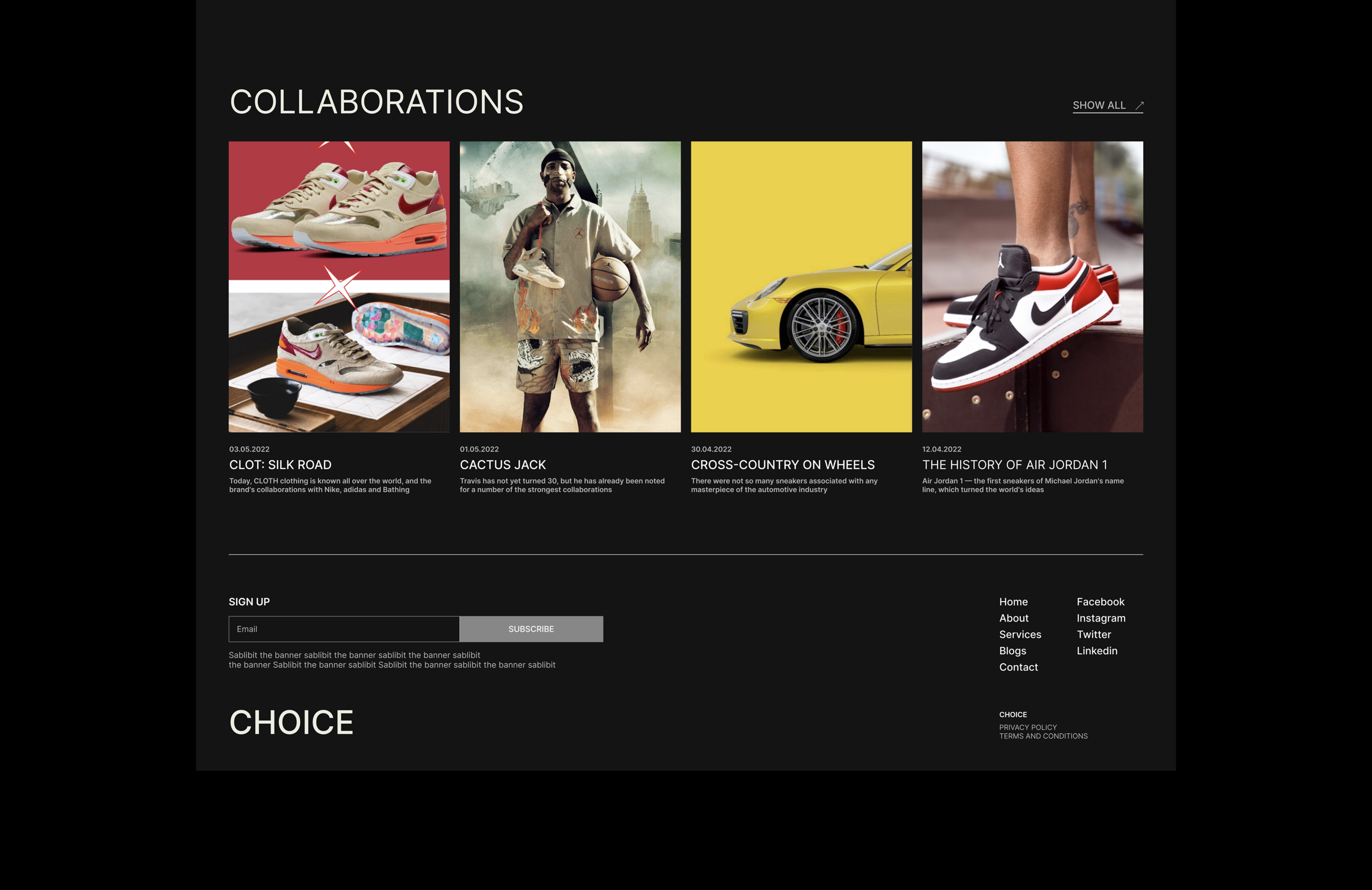 CHOICE - ECommerce store — Изображение №19 — Интерфейсы, Маркетинг на Dprofile