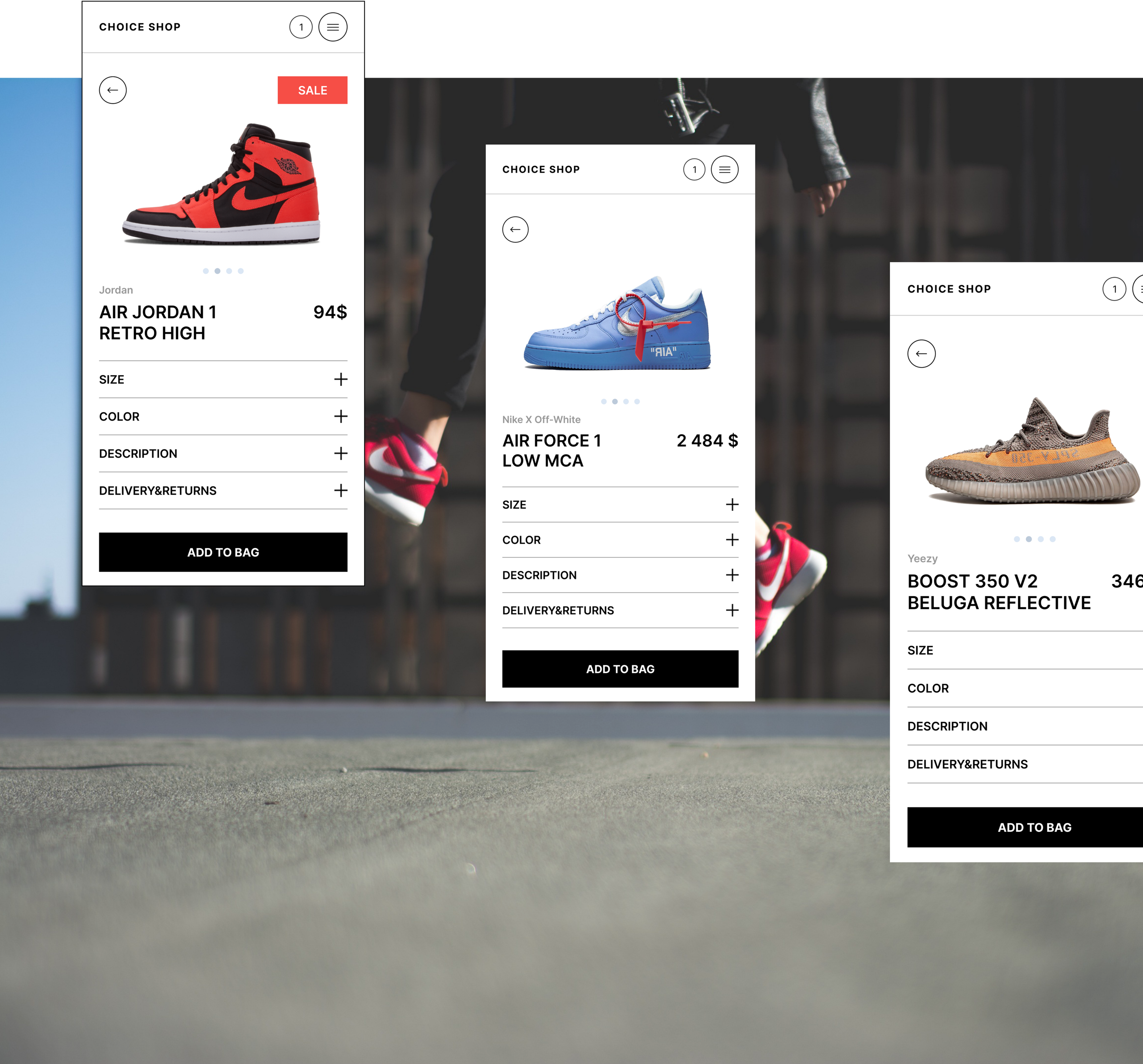 CHOICE - ECommerce store — Изображение №11 — Интерфейсы, Маркетинг на Dprofile