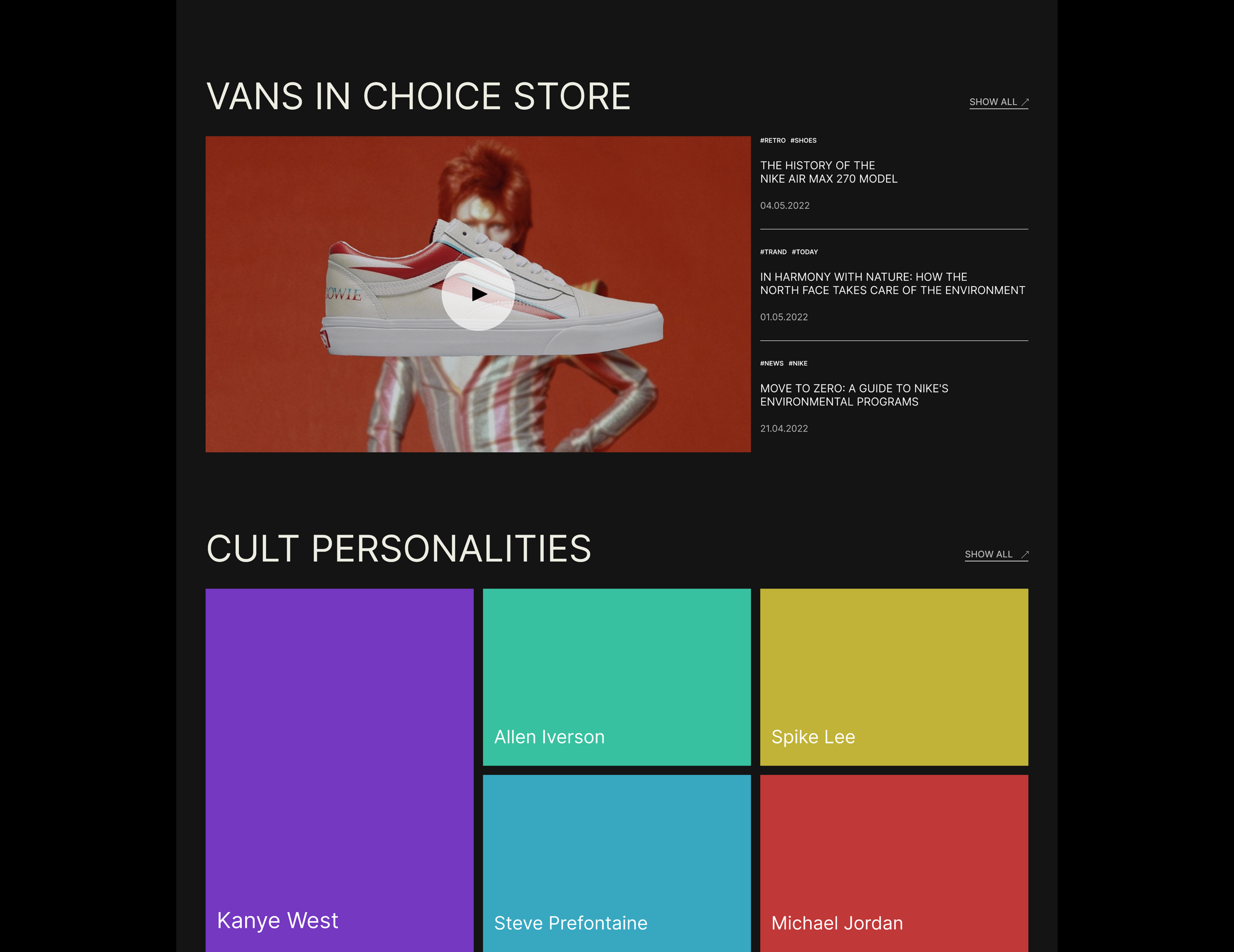 CHOICE - ECommerce store — Изображение №17 — Интерфейсы, Маркетинг на Dprofile