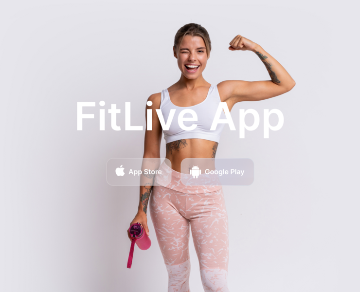 FitLive Mobile App - UX/UI — Интерфейсы, Брендинг на Dprofile
