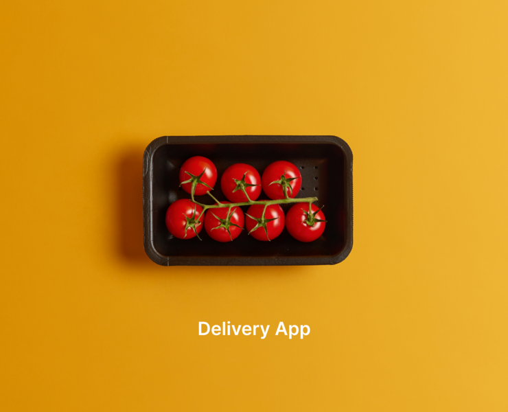 Food Go - UX UI Mobile Delivery App MVP — Интерфейсы, Брендинг на Dprofile