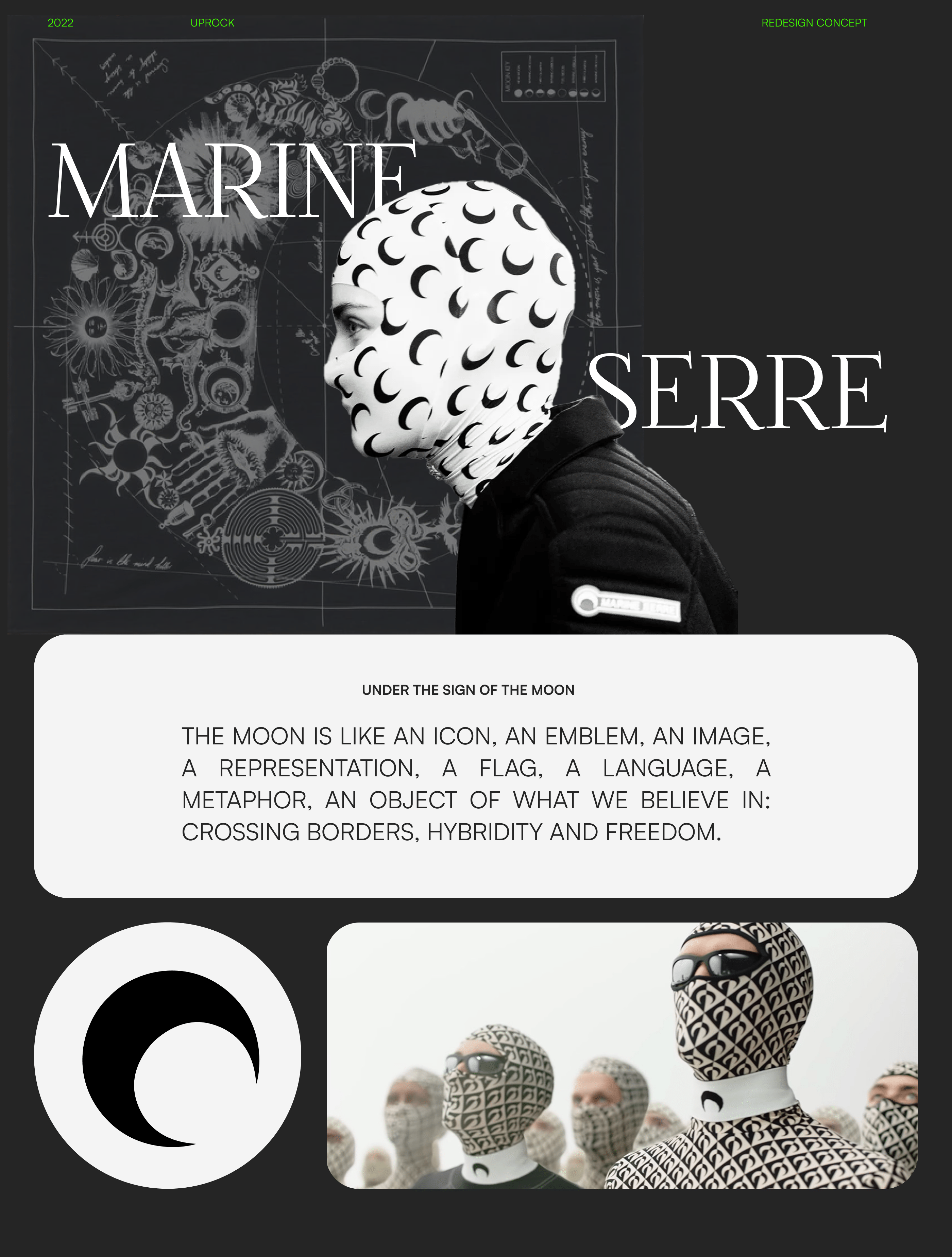 MARINE SERRE | E-commerce redesign — Изображение №1 — Интерфейсы, Брендинг на Dprofile