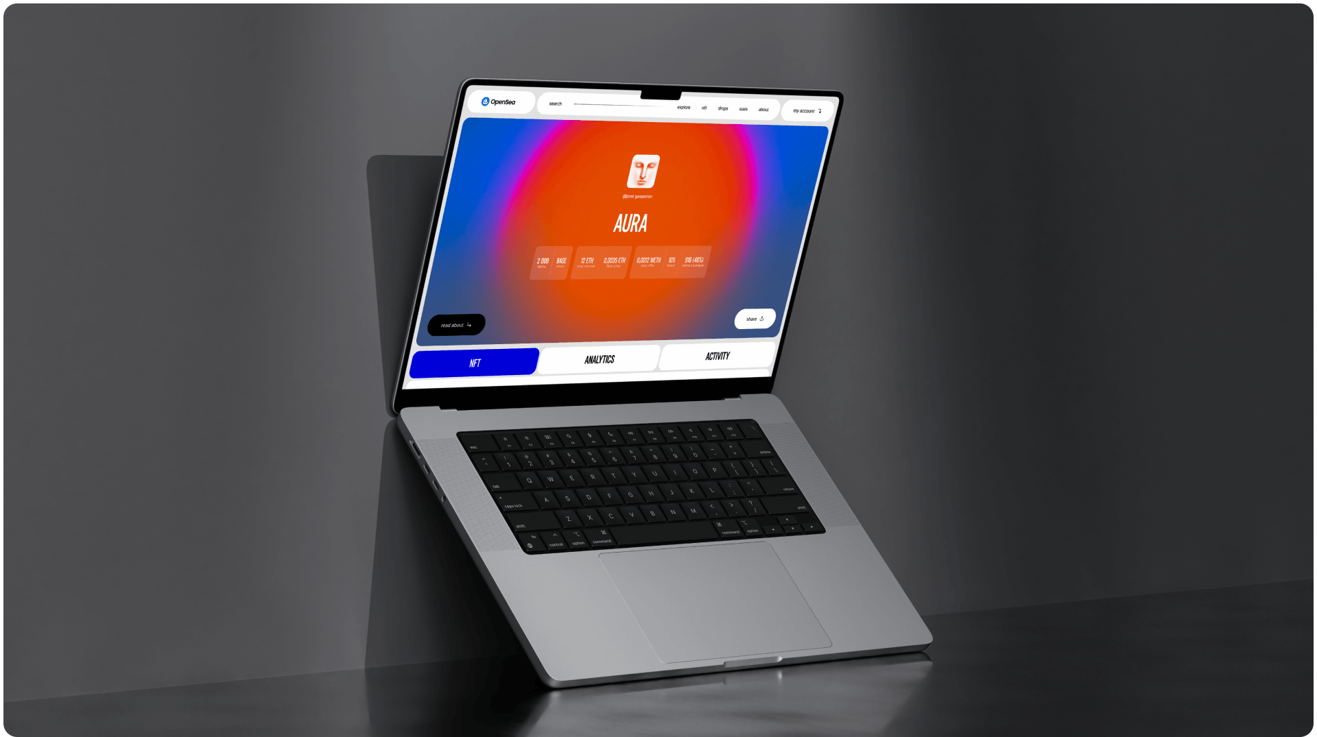 OpenSea | Corporate redesign — Изображение №13 — Интерфейсы на Dprofile