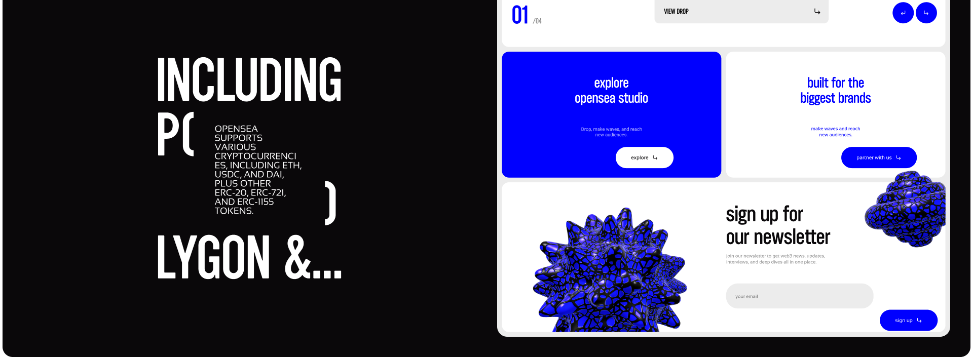 OpenSea | Corporate redesign — Изображение №12 — Интерфейсы на Dprofile