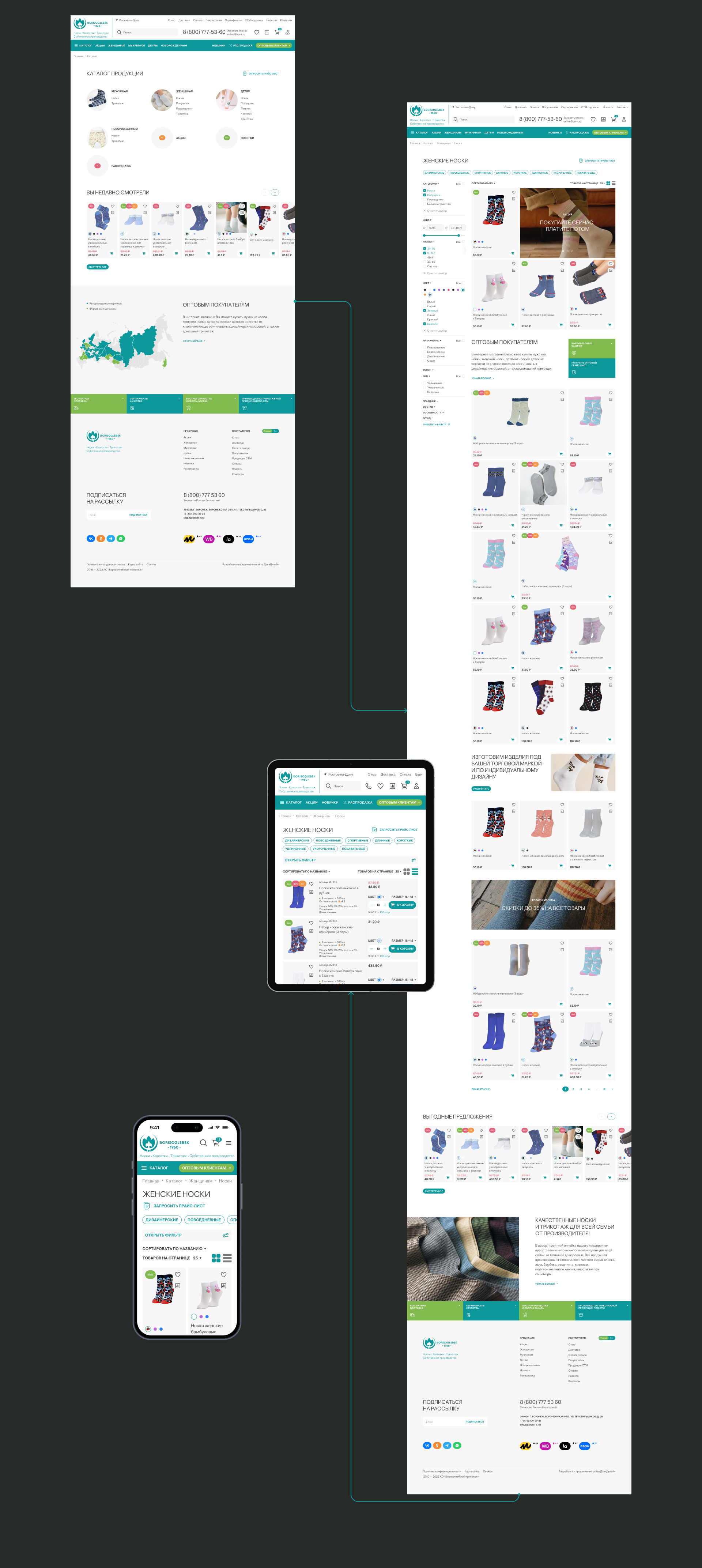 BORISOGLEBSK | E-COMMERCE — Изображение №14 — Маркетинг, Интерфейсы на Dprofile