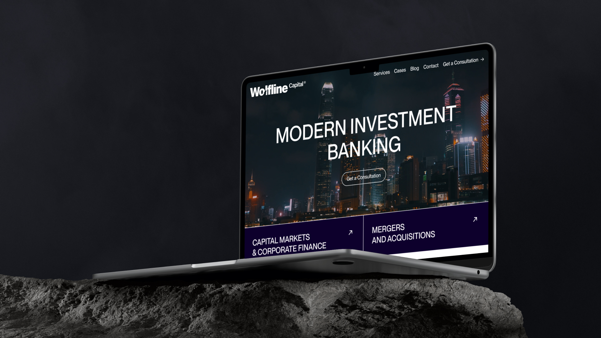 Wolfline Capital® — Изображение №2 — Интерфейсы, Брендинг на Dprofile