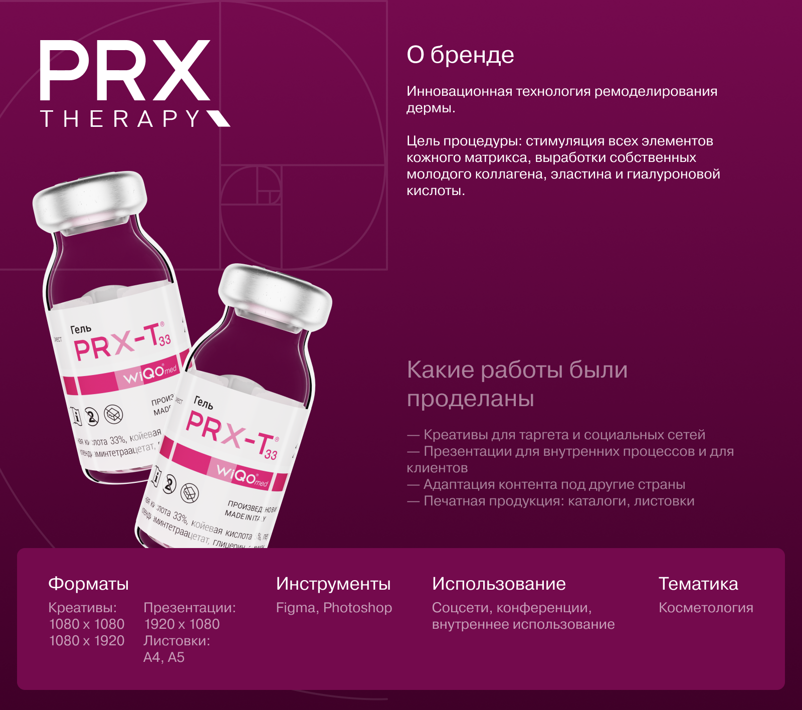 Коммуникационный дизайн бренда PRX-T33. Часть 1 — Изображение №1 — Маркетинг на Dprofile