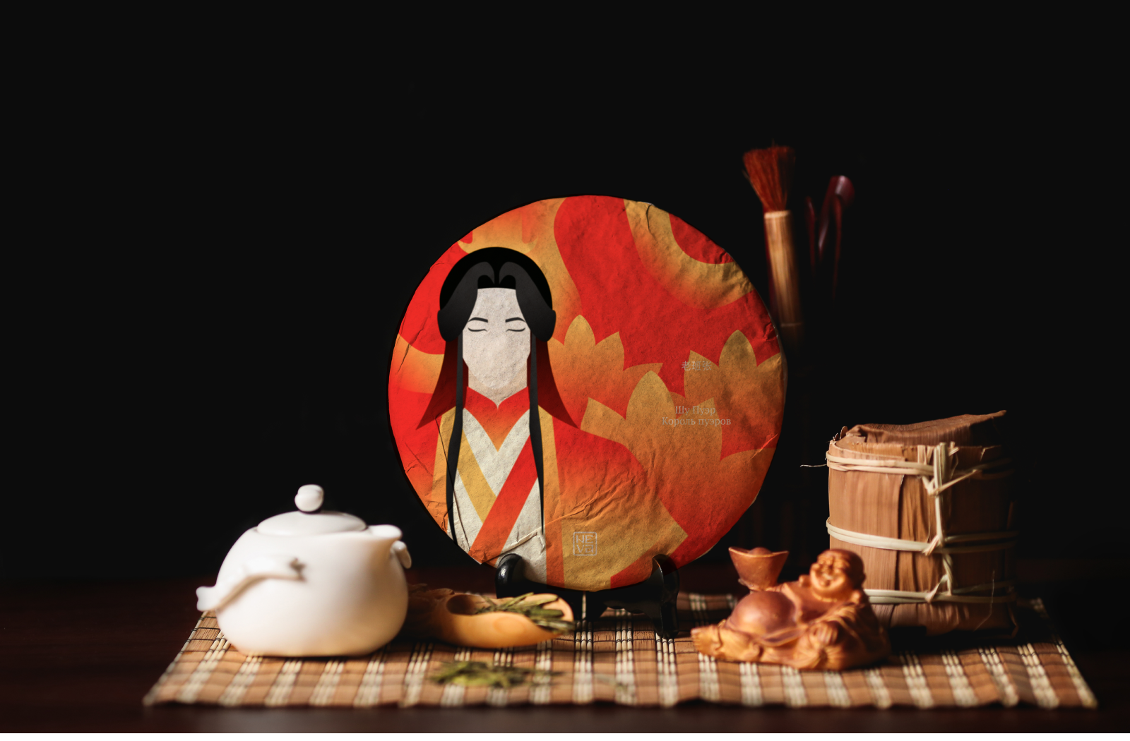 Дизайн упаковки чайных блинчиков | Конкурс «Качаем Дизайн» — Изображение №10 — Брендинг, Иллюстрация на Dprofile