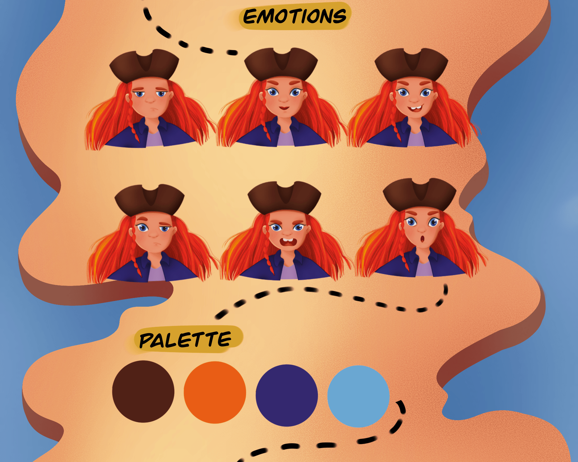 BRAND CHARACTER «PIRATES’ TREASURE” — Изображение №3 — Брендинг, Иллюстрация на Dprofile