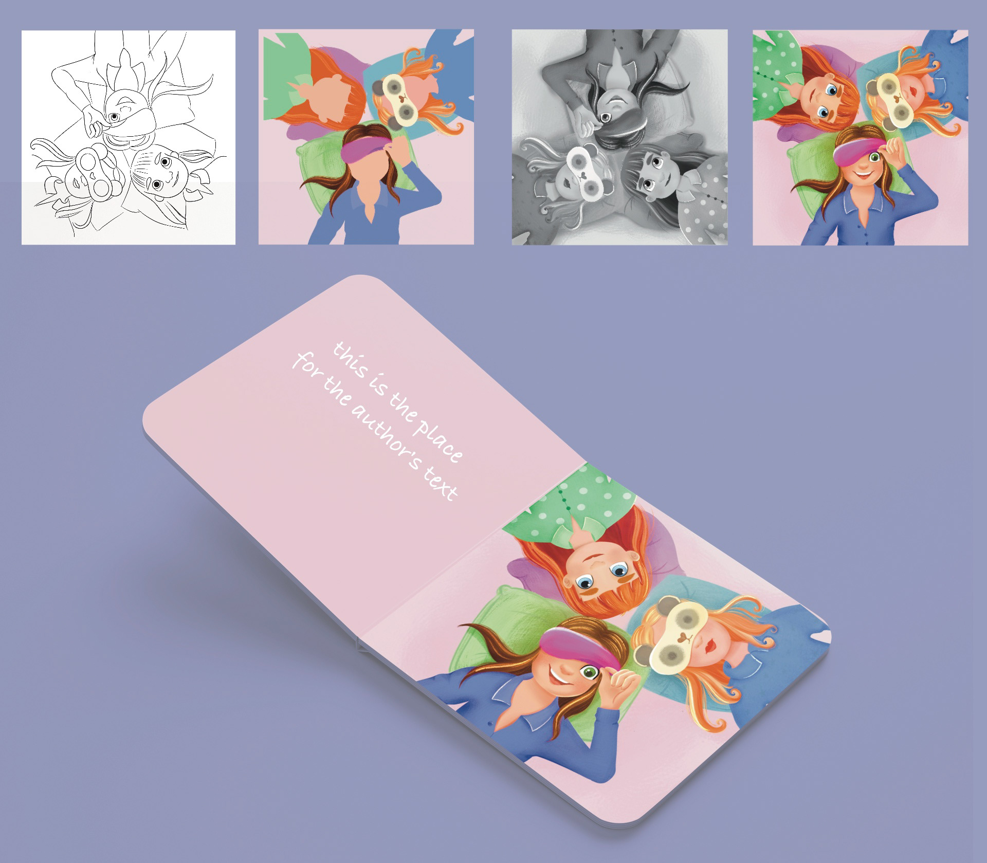 Children book — Изображение №3 — Иллюстрация на Dprofile