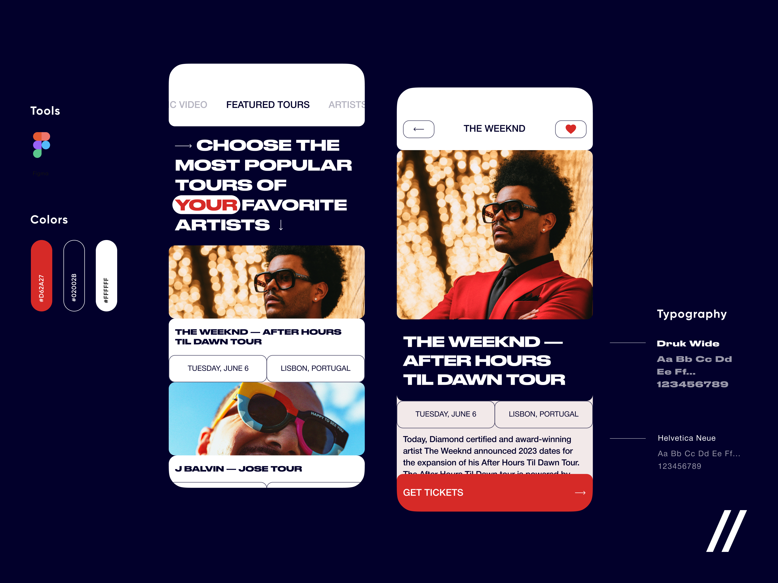 Concert Tickets App — Изображение №2 — Интерфейсы на Dprofile