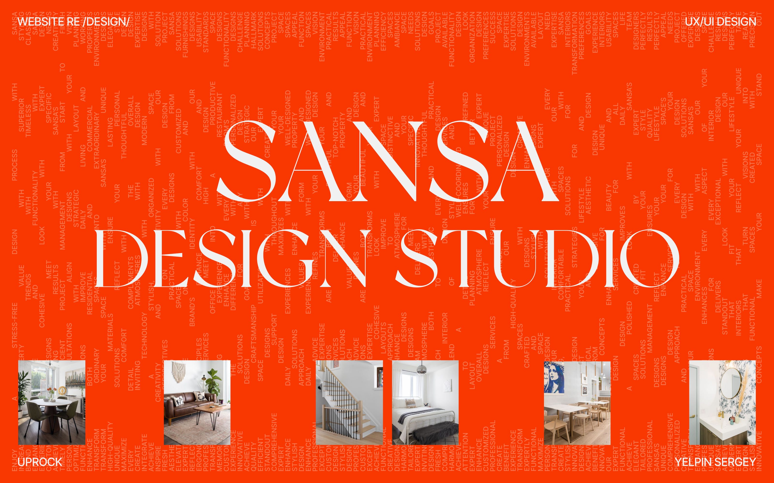 Sansa - Дизайн студия интерьеров — Изображение №1 — Интерфейсы, Брендинг на Dprofile