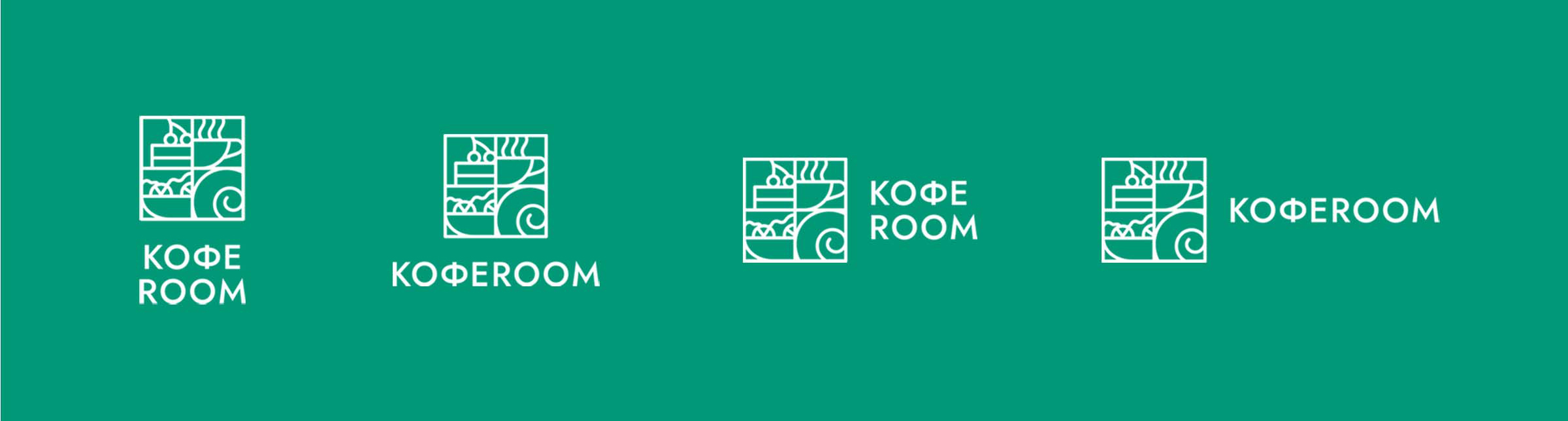 Фирменный стиль для кофейни КофеROOM — Изображение №5 — Брендинг на Dprofile