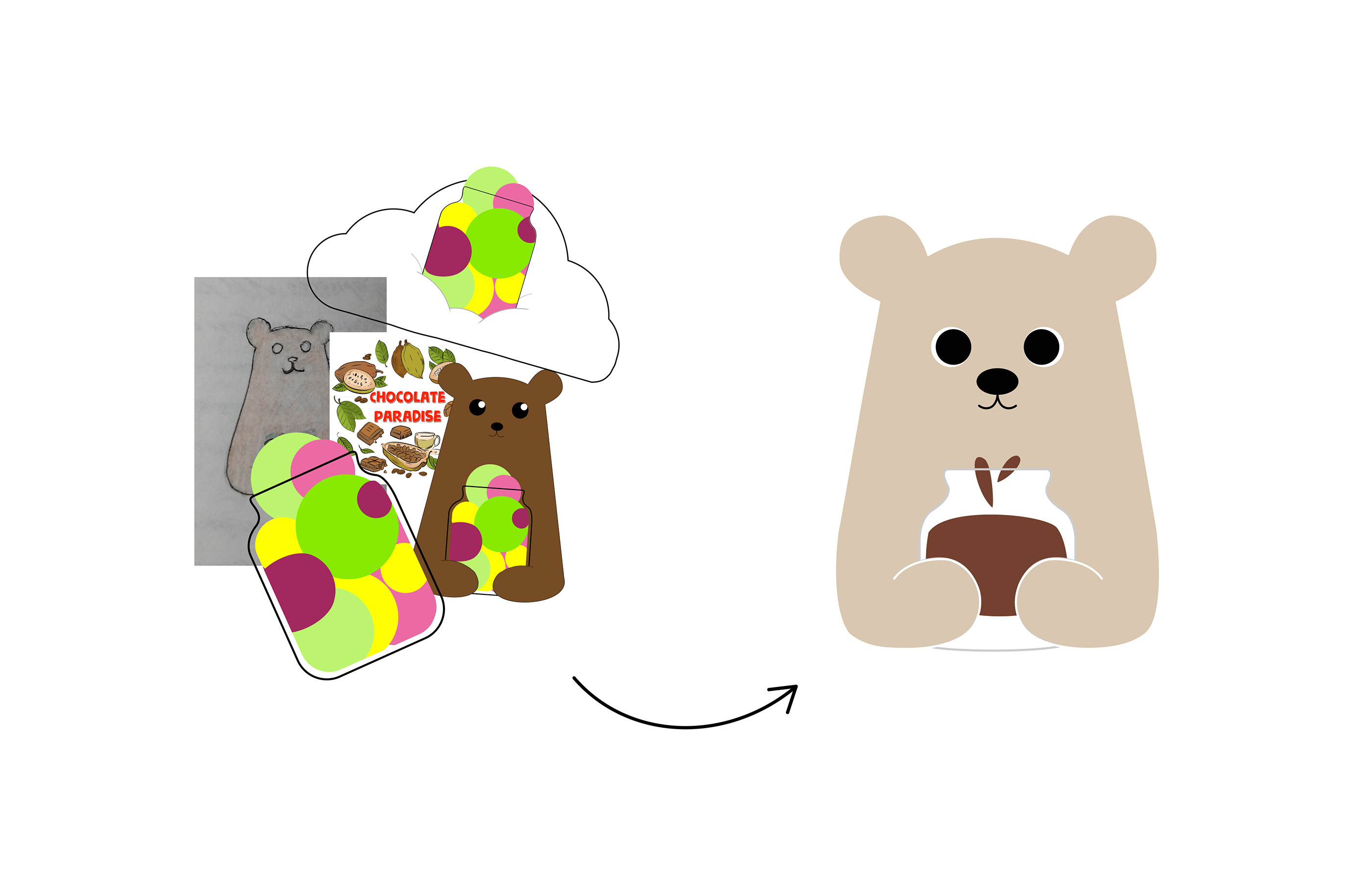 CHOCOLATE PARADISE редизайн логотипа | logo redesigne — Изображение №4 — Брендинг, Маркетинг на Dprofile