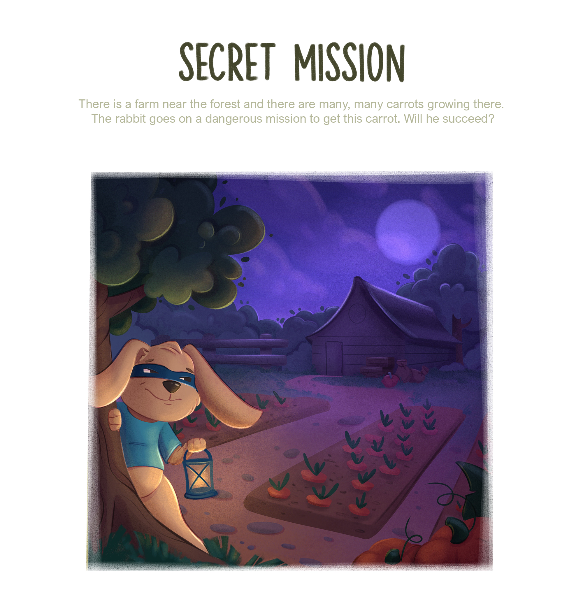Illustration for Children's book about Rabbit — Изображение №7 — Иллюстрация на Dprofile