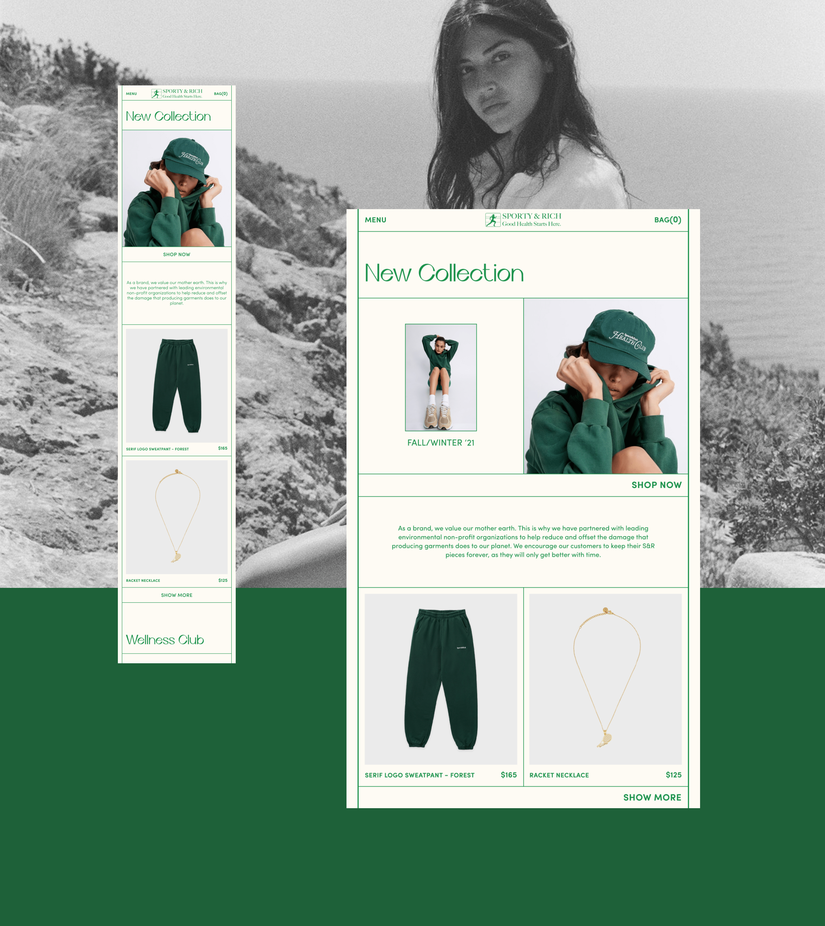 Sporty & Rich — Redesign Concept — Изображение №3 — Интерфейсы на Dprofile