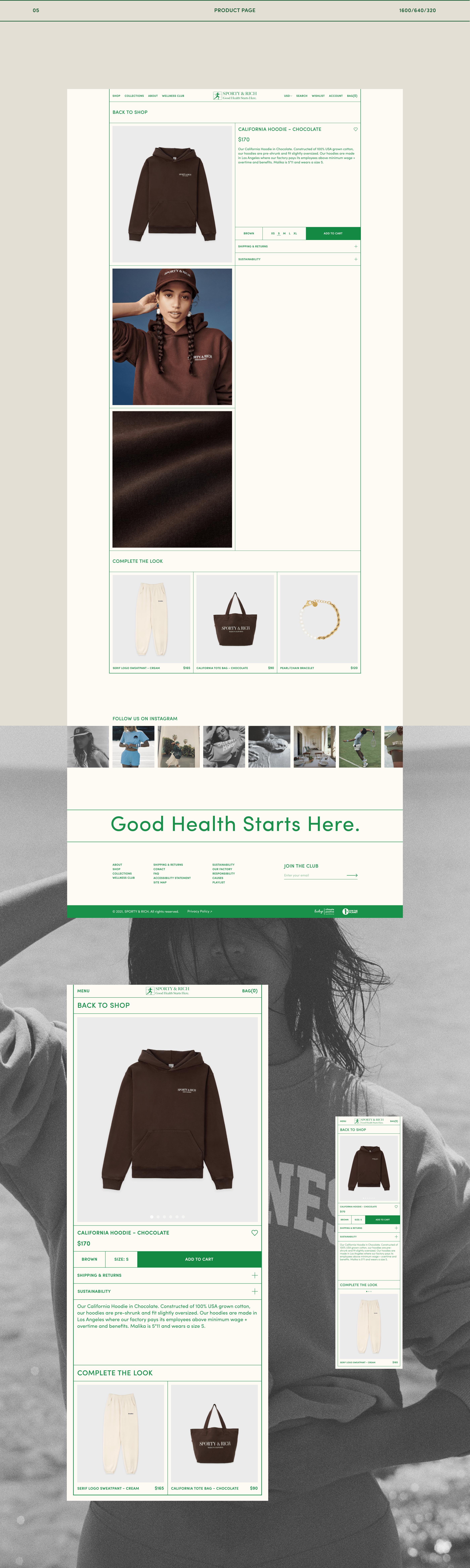 Sporty & Rich — Redesign Concept — Изображение №7 — Интерфейсы на Dprofile