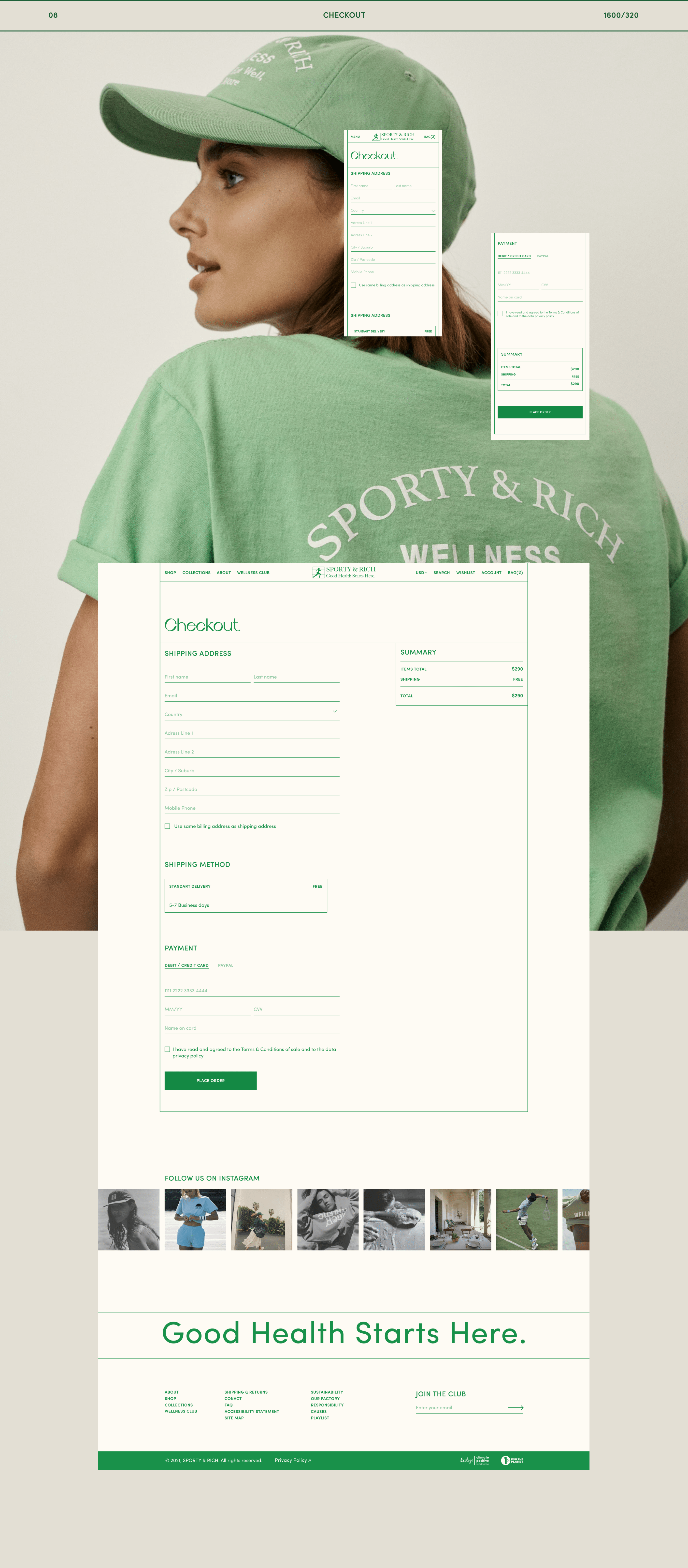 Sporty & Rich — Redesign Concept — Изображение №10 — Интерфейсы на Dprofile