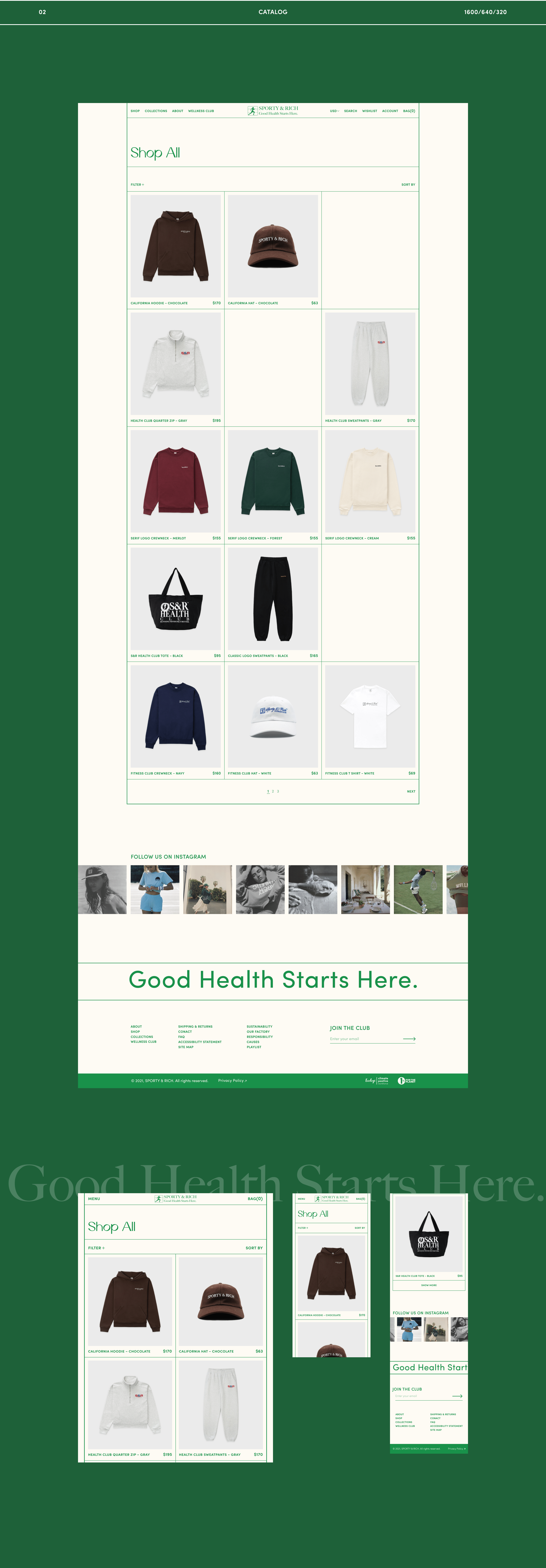 Sporty & Rich — Redesign Concept — Изображение №4 — Интерфейсы на Dprofile