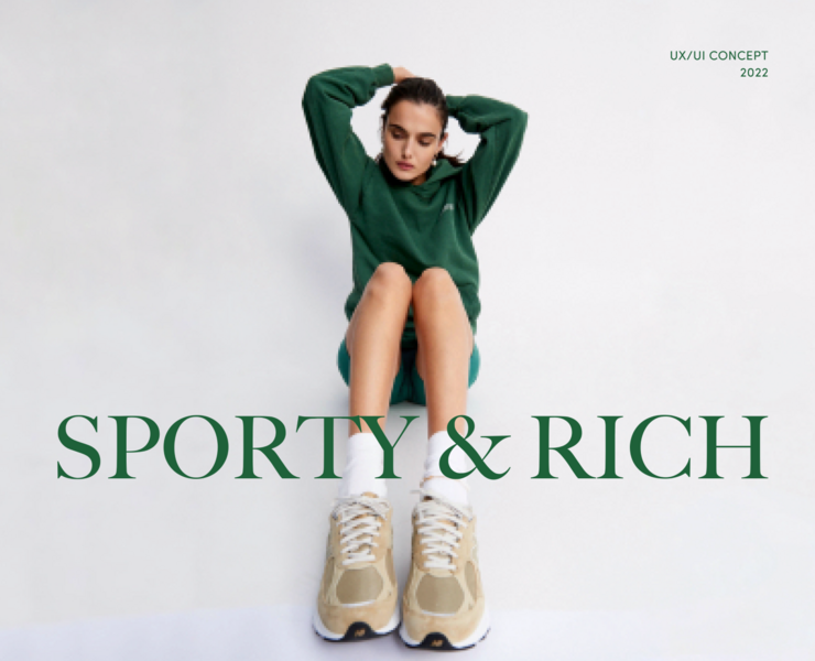 Sporty & Rich — Redesign Concept — Интерфейсы на Dprofile