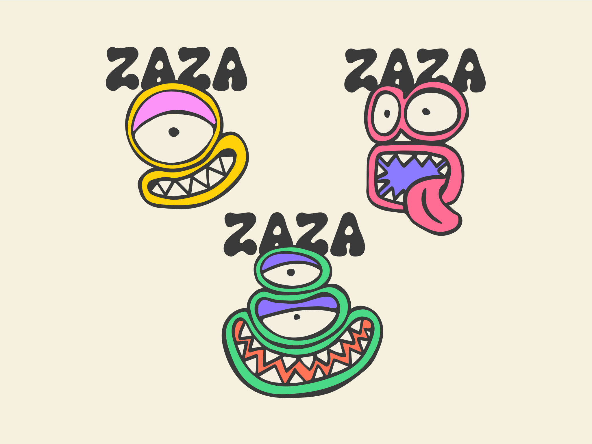 ZAZA – Brand Identity — Изображение №2 — Брендинг на Dprofile