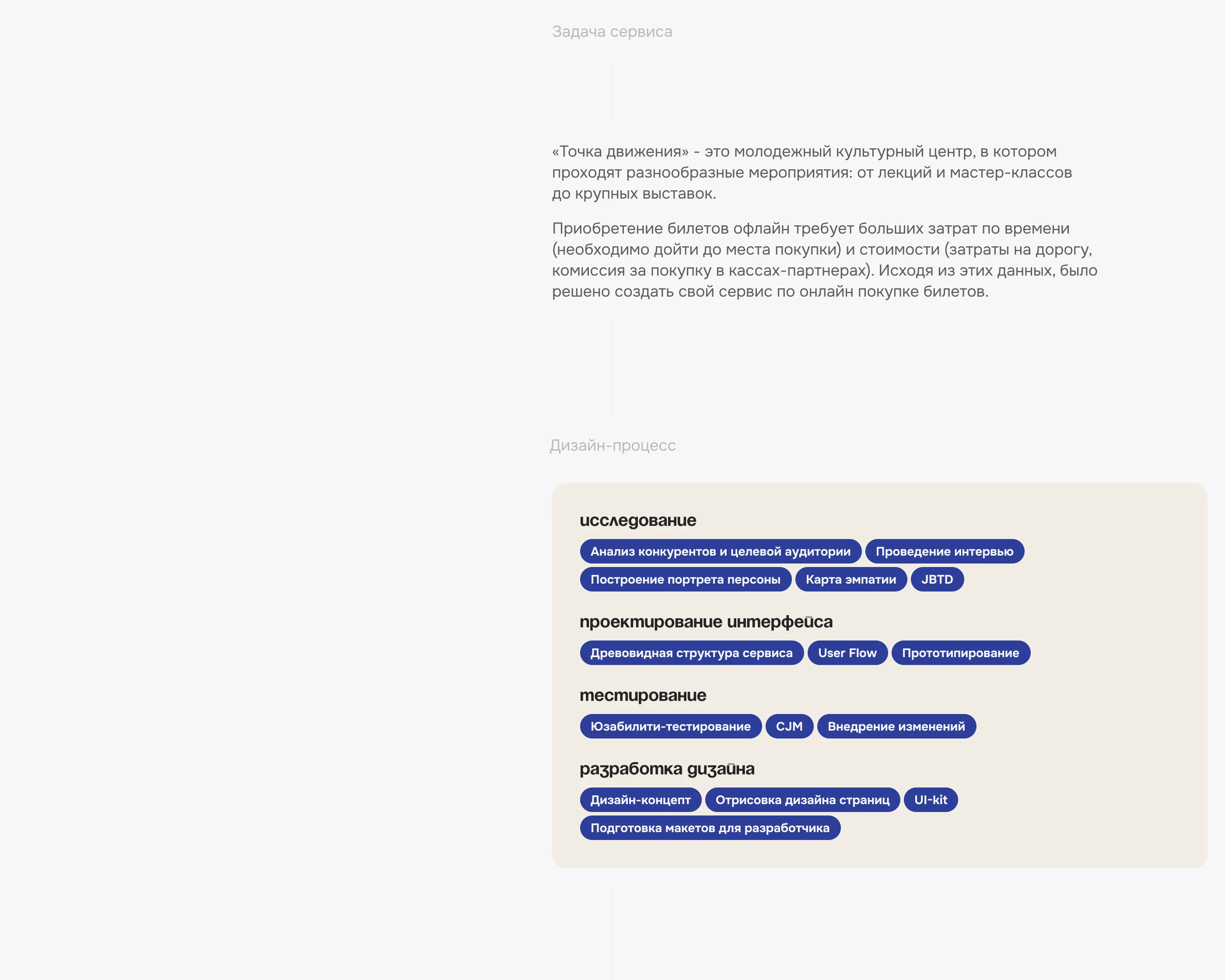 MVP Сервис культурного центра — Изображение №2 — Интерфейсы на Dprofile
